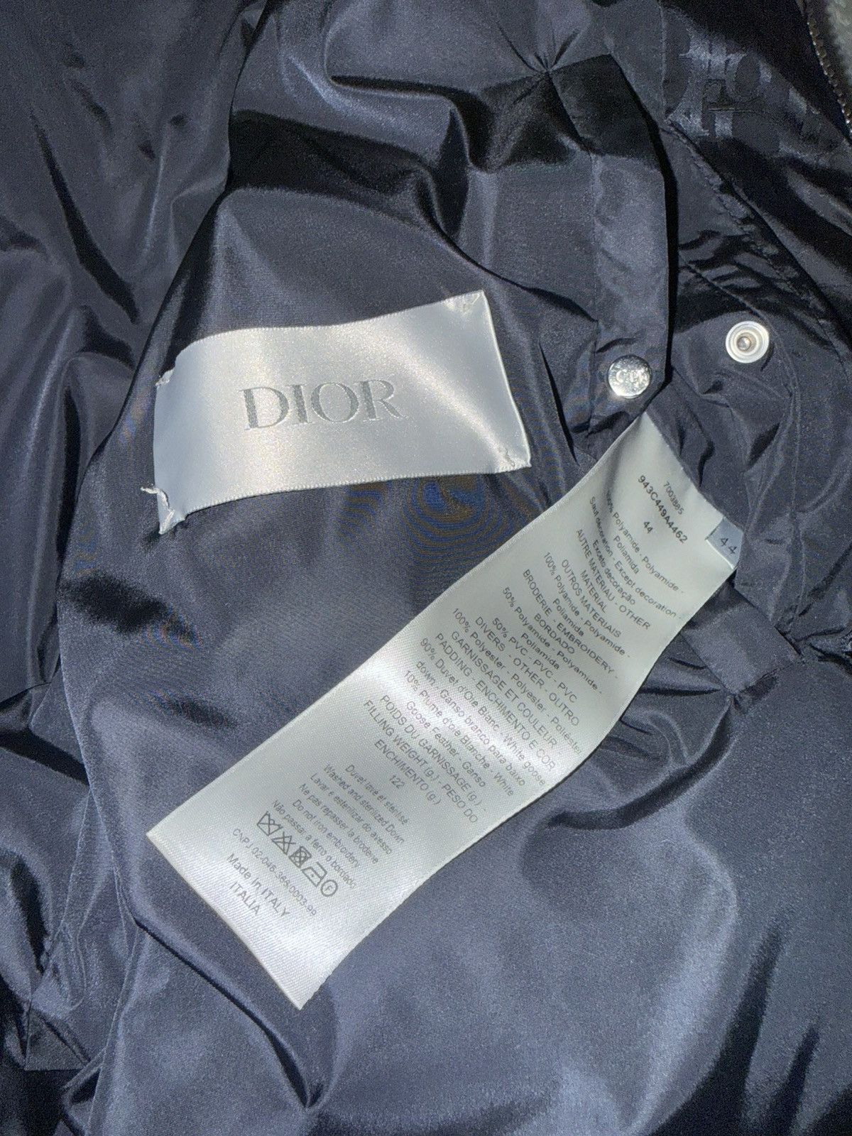 Dior Dior oblique down jacket Size US S / EU 44-46 / 1 - 5 Thumbnail