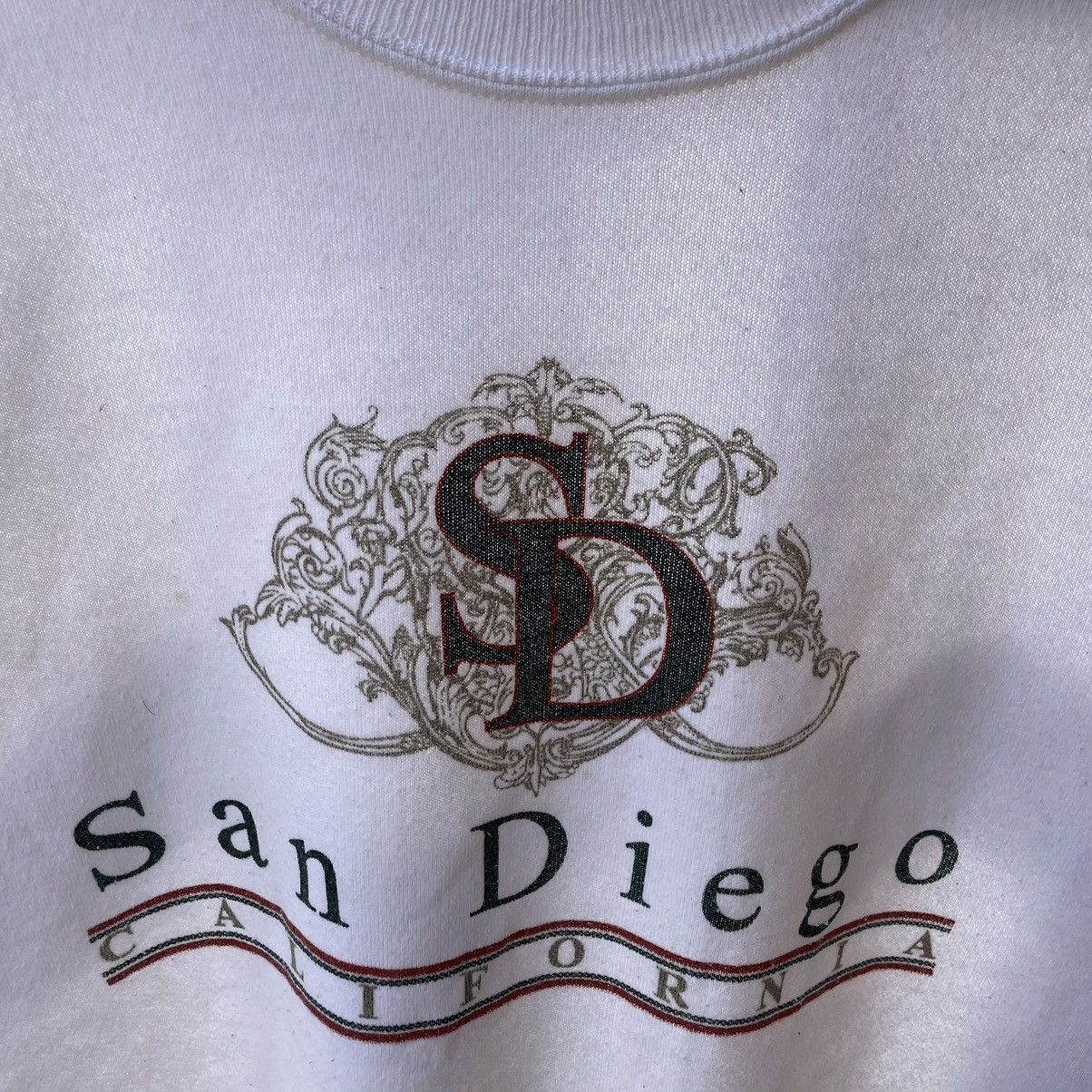 Hanes × Vintage 🔥Vintage San Diego California Big Logo Sweatshirts Size US M / EU 48-50 / 2 - 4 Thumbnail