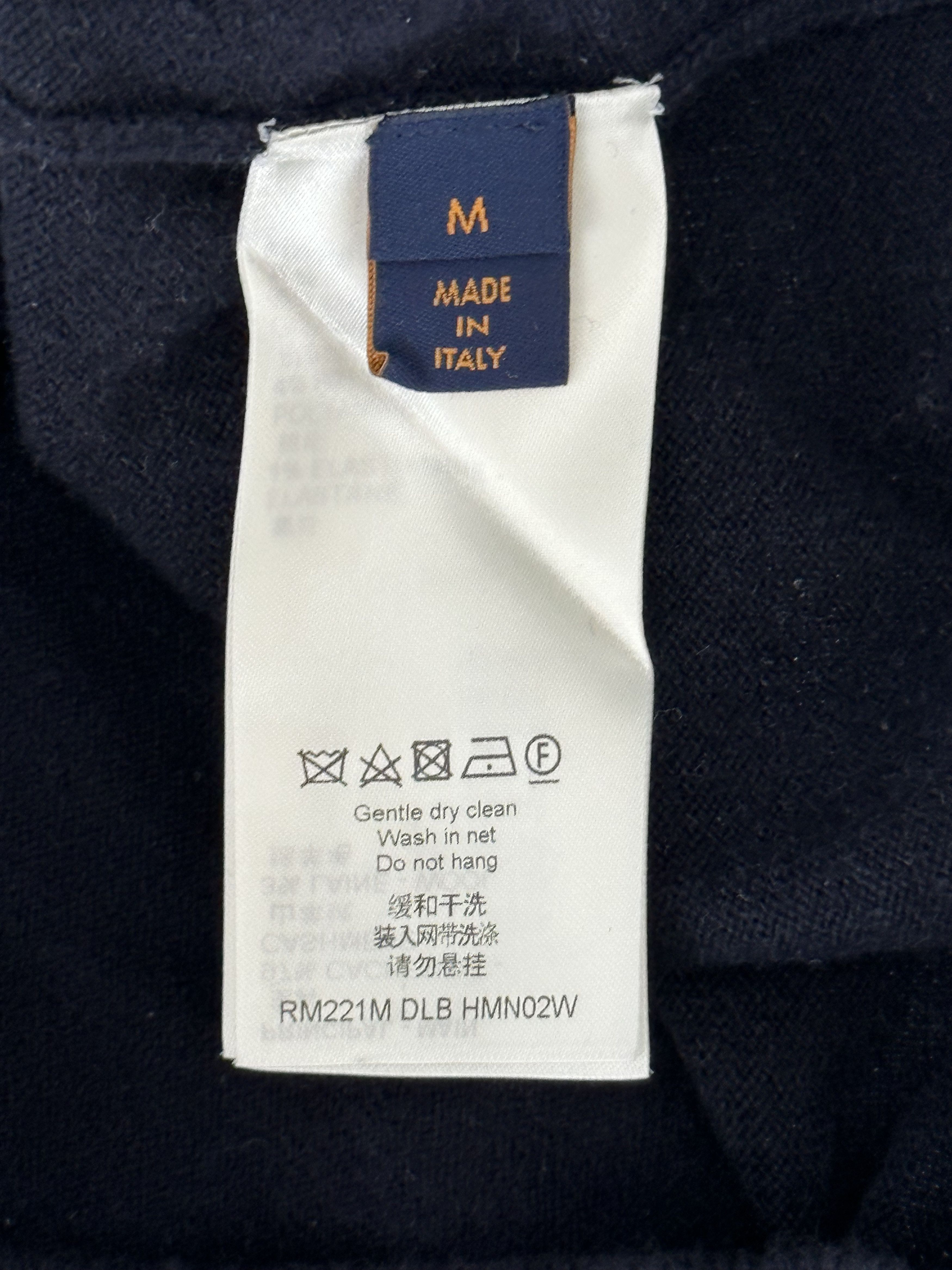 Louis Vuitton Louis Vuitton Nigo Navy Dragon Cashmere Sweater Size US M / EU 48-50 / 2 - 4 Thumbnail