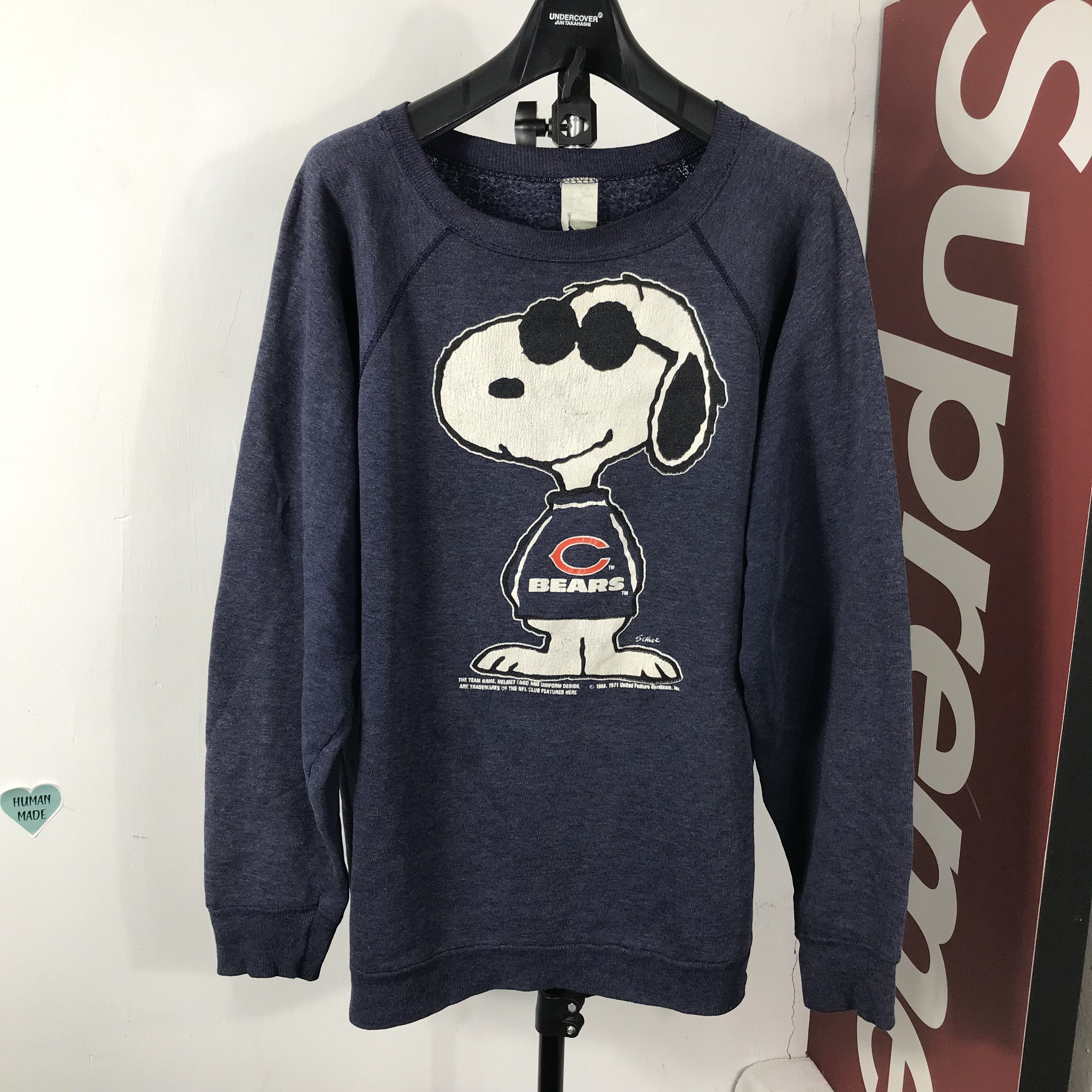 Vintage VINTAGE 80s SNOOPY PEANUTS CREWNECK SWEATSHIRT Size US L / EU 52-54 / 3 - 1 Thumbnail