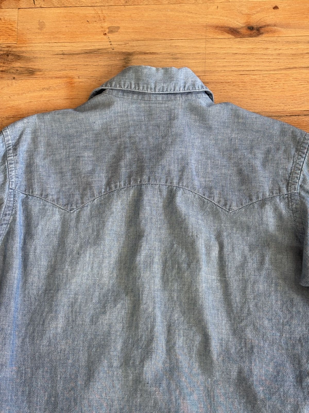 Polo Ralph Lauren Vintage Polo Ralph Lauren Denim Western Button Down Shirt Size US S / EU 44-46 / 1 - 10 Thumbnail