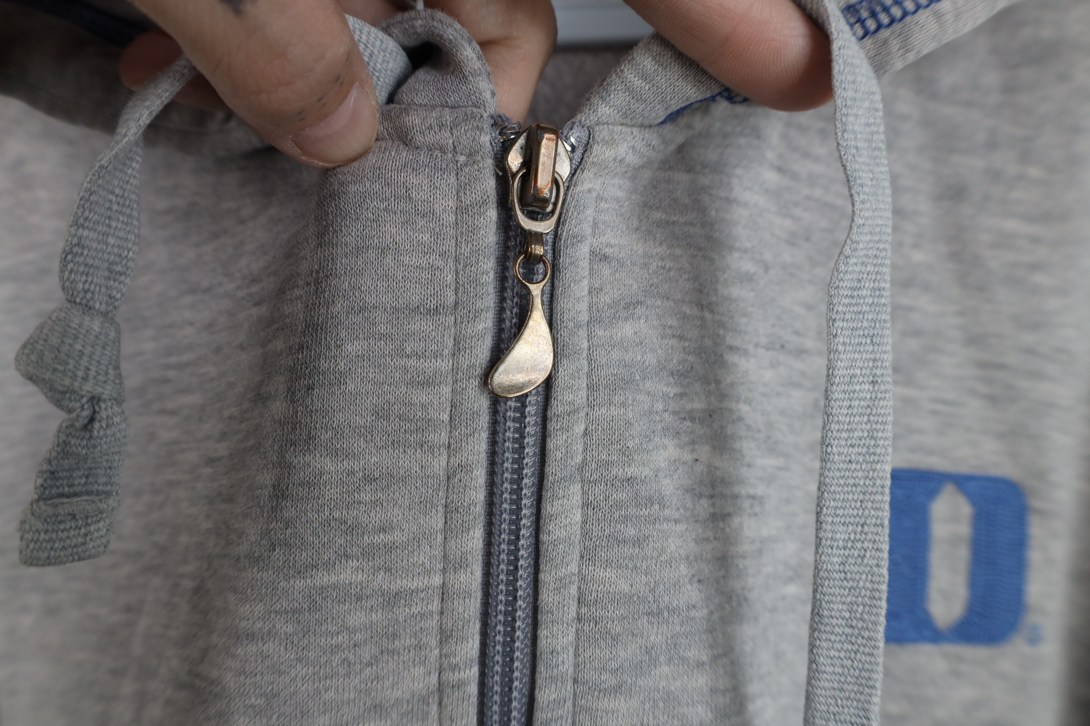 Nike Vintage Nike Scott Swoosh Duke University Full Zip Hoodie Size XL / US 12-14 / IT 48-50 - 8 Thumbnail