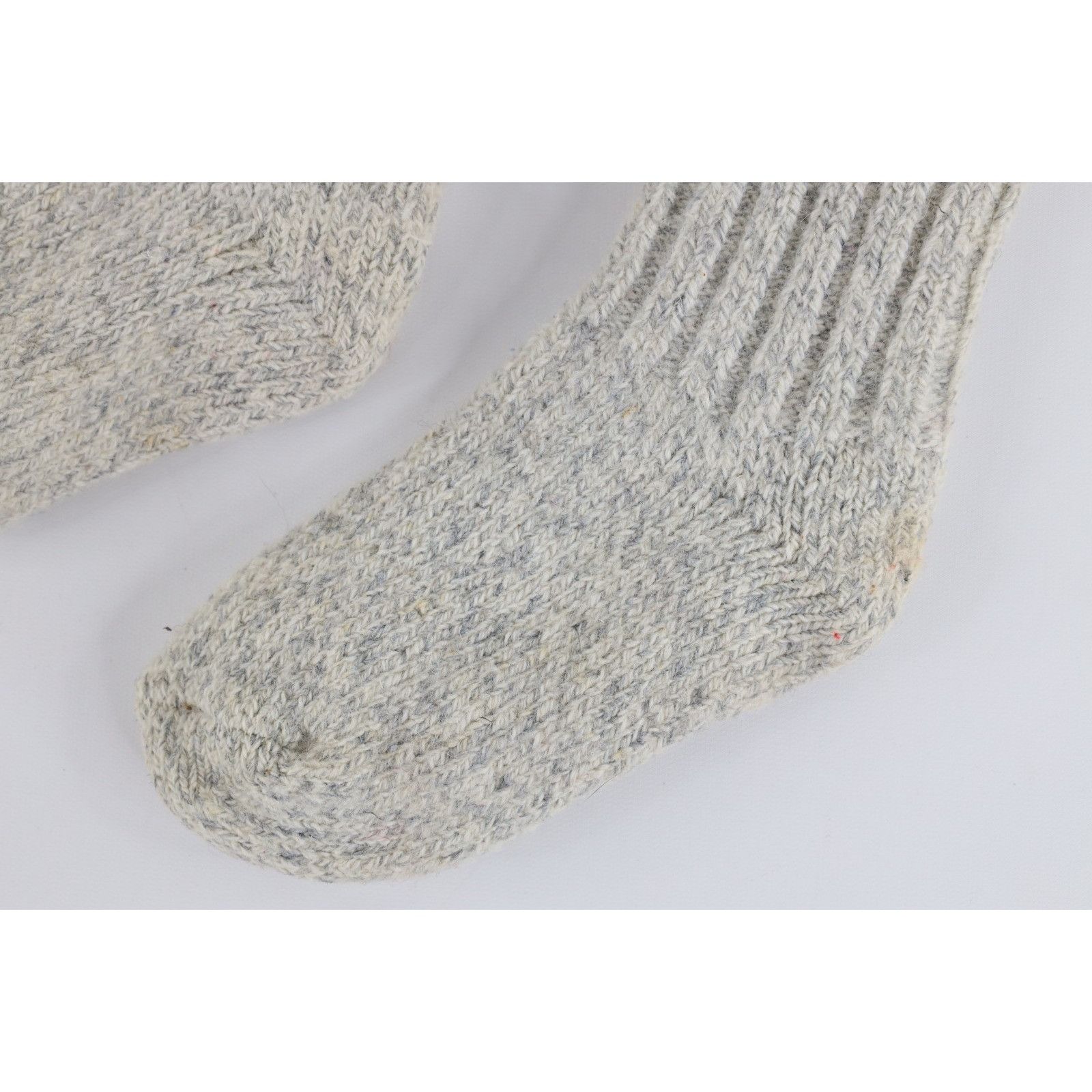 Vintage Vintage 60s 70s Wool Blend Knit Layered Hiking Boot Socks Size ONE SIZE - 3 Thumbnail