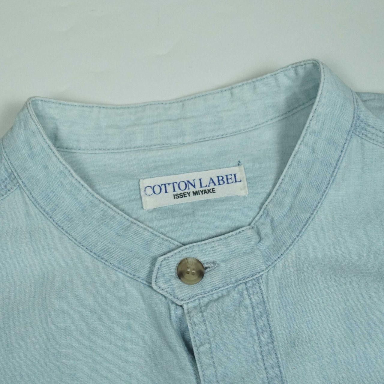 Issey Miyake *NoTariff Issey Miyake Cotton Label Shirt Size US L / EU 52-54 / 3 - 4 Thumbnail