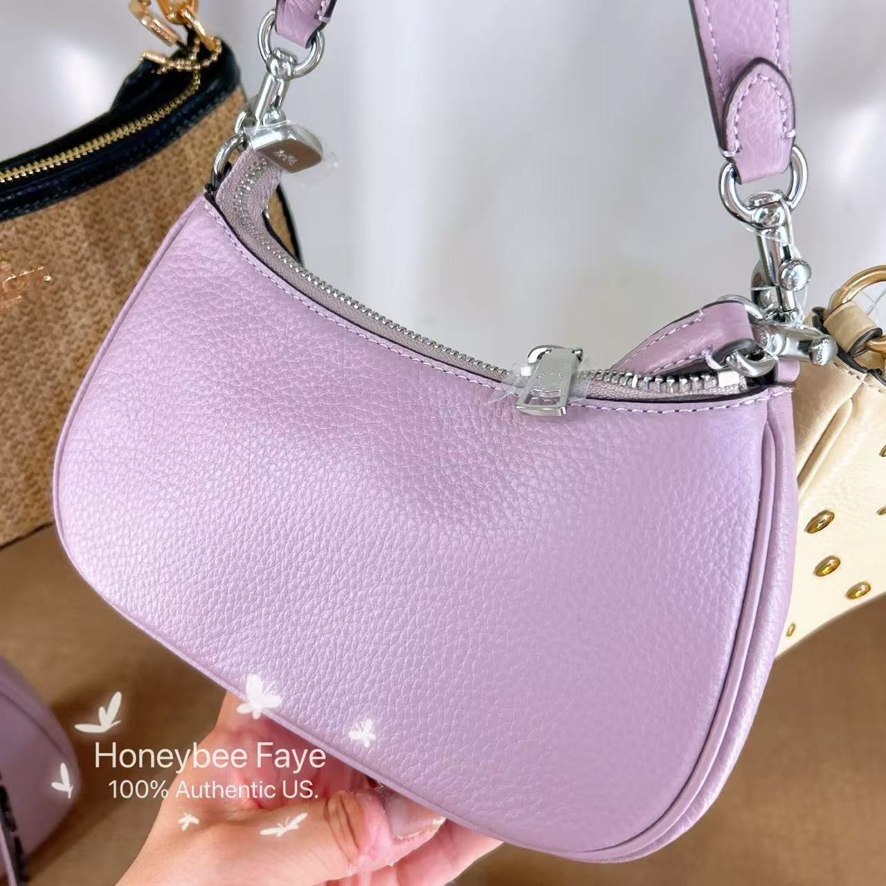 Coach NWT Coach Teri Mini Crossbody Bag With Floral Applique CAJ98 Size ONE SIZE - 5 Thumbnail