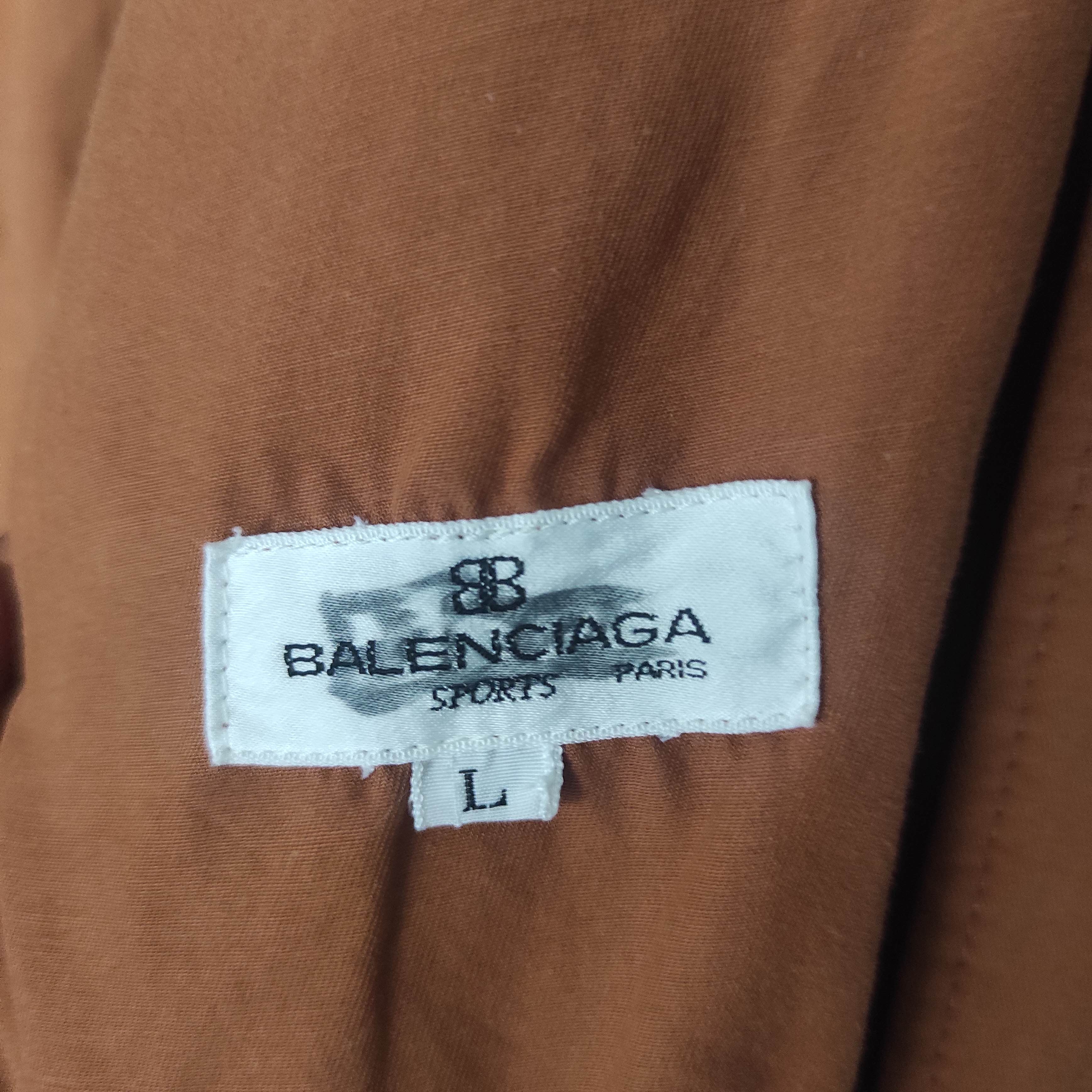 Balenciaga × Vintage Vintage Balenciaga Sports Jacket Size L / US 10 / IT 46 - 16 Thumbnail