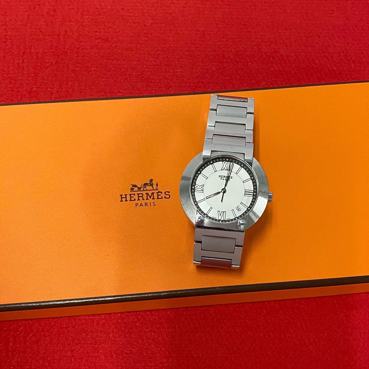 Hermes Hermes Watches Silver Metal Size ONE SIZE - 1 Thumbnail