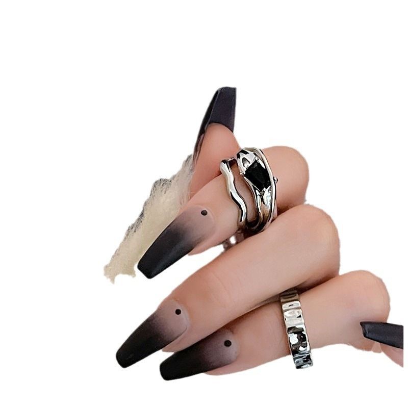 Jewelry Vibe Jewelry Rings Open Size Chrome Ring (Size 7-13) Size ONE SIZE - 5 Thumbnail