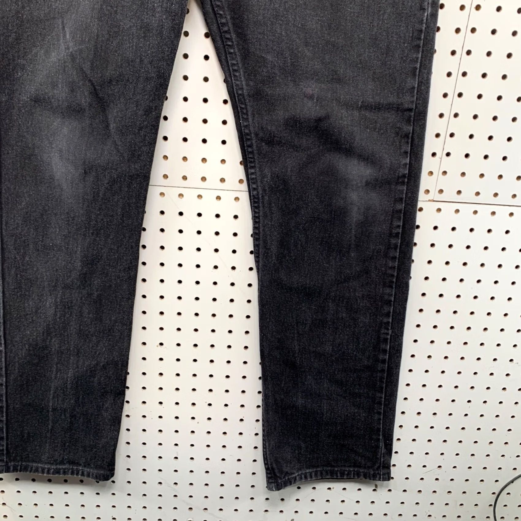 Levi's VINTAGE Levi's 505 Black Denim Jeans Mens Size 34x33 Straight Regular Fits Size US 34 / EU 50 - 6 Thumbnail