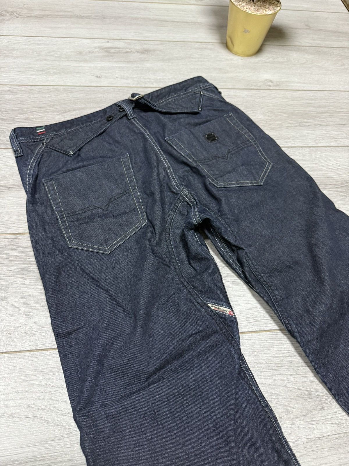 Diesel Diesel pheyo denim wide leg jeans pants Size US 34 / EU 50 - 3 Thumbnail