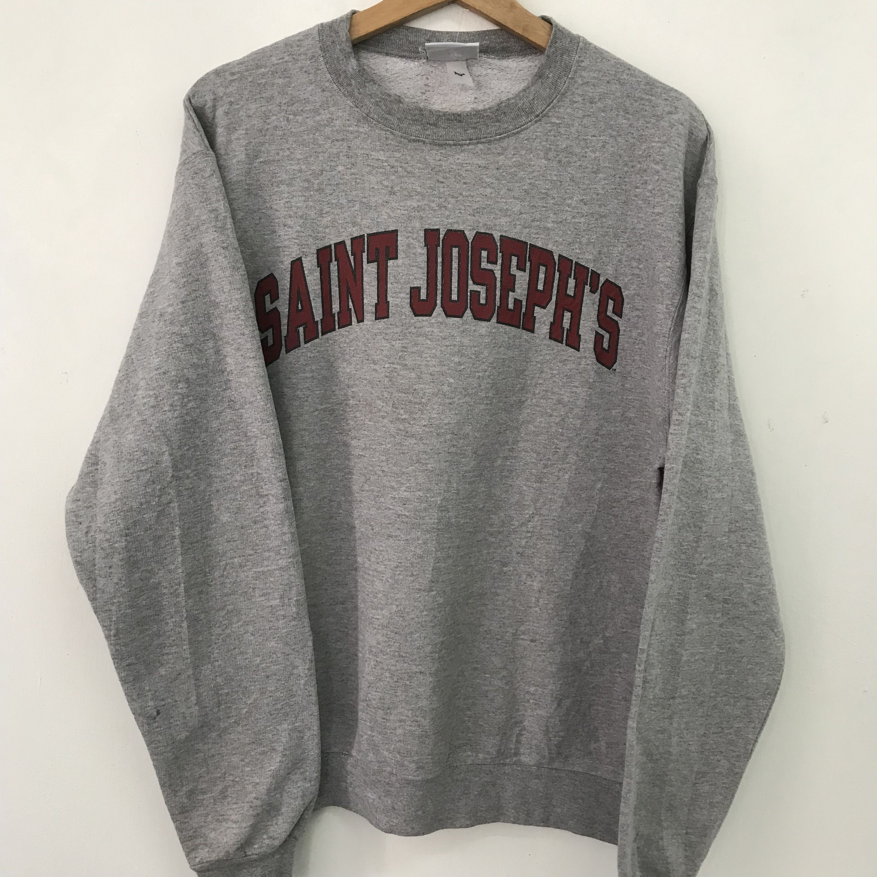 Vintage Vintage Saint Joseph’s Gray Sweatshirt - 477 Size US M / EU 48-50 / 2 - 7 Thumbnail