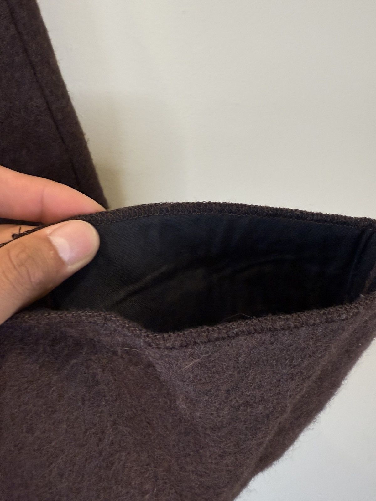 Rick Owens Wool “COLLAPSE JEANS” Size US 31 - 5 Thumbnail