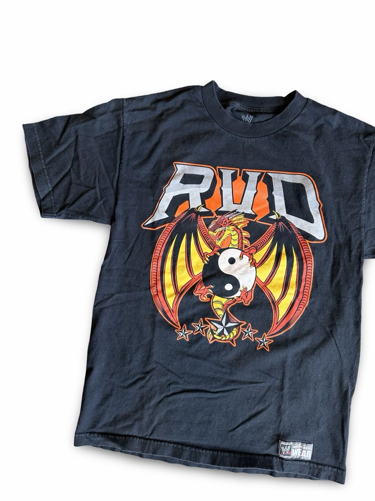 Vintage × WWE WWE RVD Wrestling T-Shirt Size US M / EU 48-50 / 2 - 2 Thumbnail