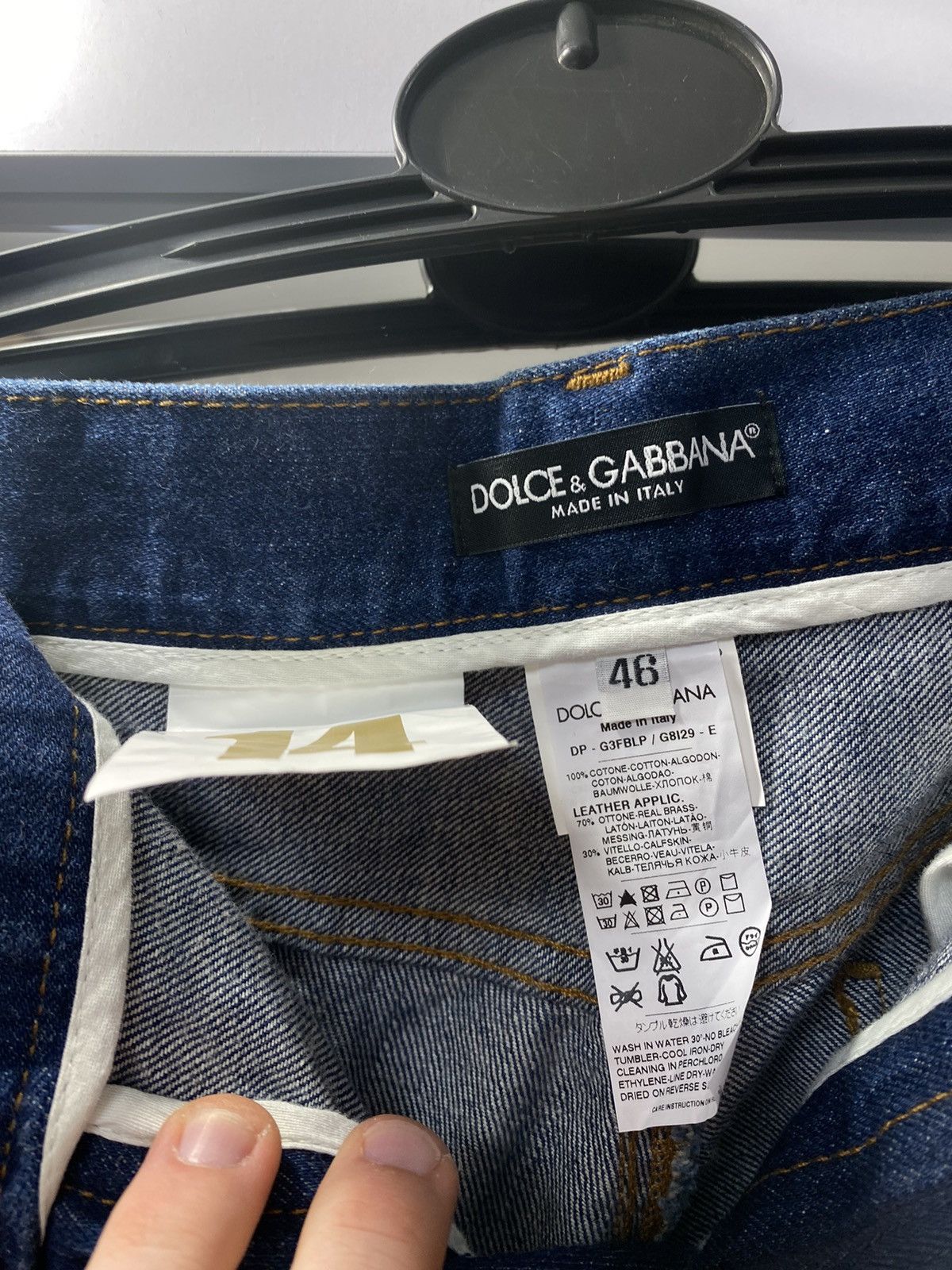 Dolce & Gabbana Dolce & Gabbana #14 Classic Destroyed Denim Jeans Size US 44 / EU 60 - 20 Thumbnail