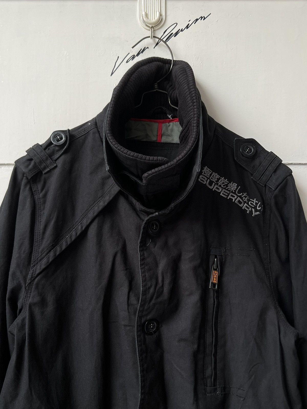 Superdry SUPER DRYJPN Black Jacket Size US S / EU 44-46 / 1 - 17 Thumbnail