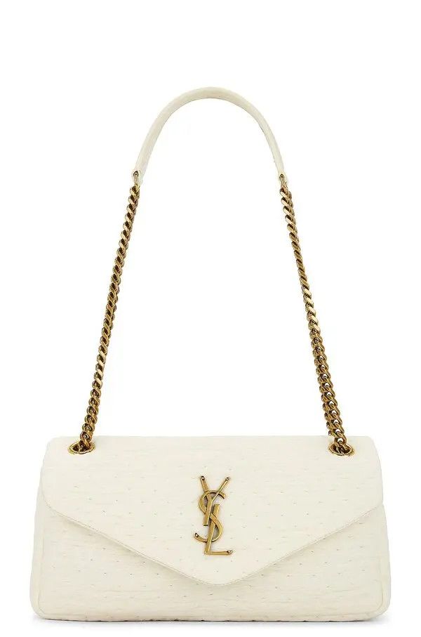 Saint Laurent Paris o1bcso1str1225 Size:OS/Calypso In Organza in White Size ONE SIZE - 1 Thumbnail