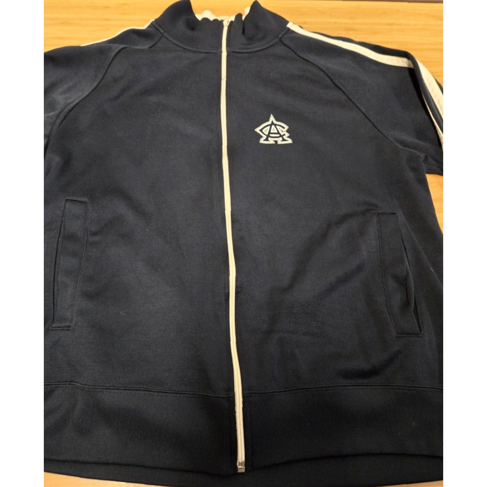 Champion VINTAGE Champion Fieldhouse Jacket XL Men Blue Full Zip Polyester Windbreaker Pockets Logo - Casual, Gym & Training, Cycling, Golf Size US XL / EU 56 / 4 - 3 Thumbnail