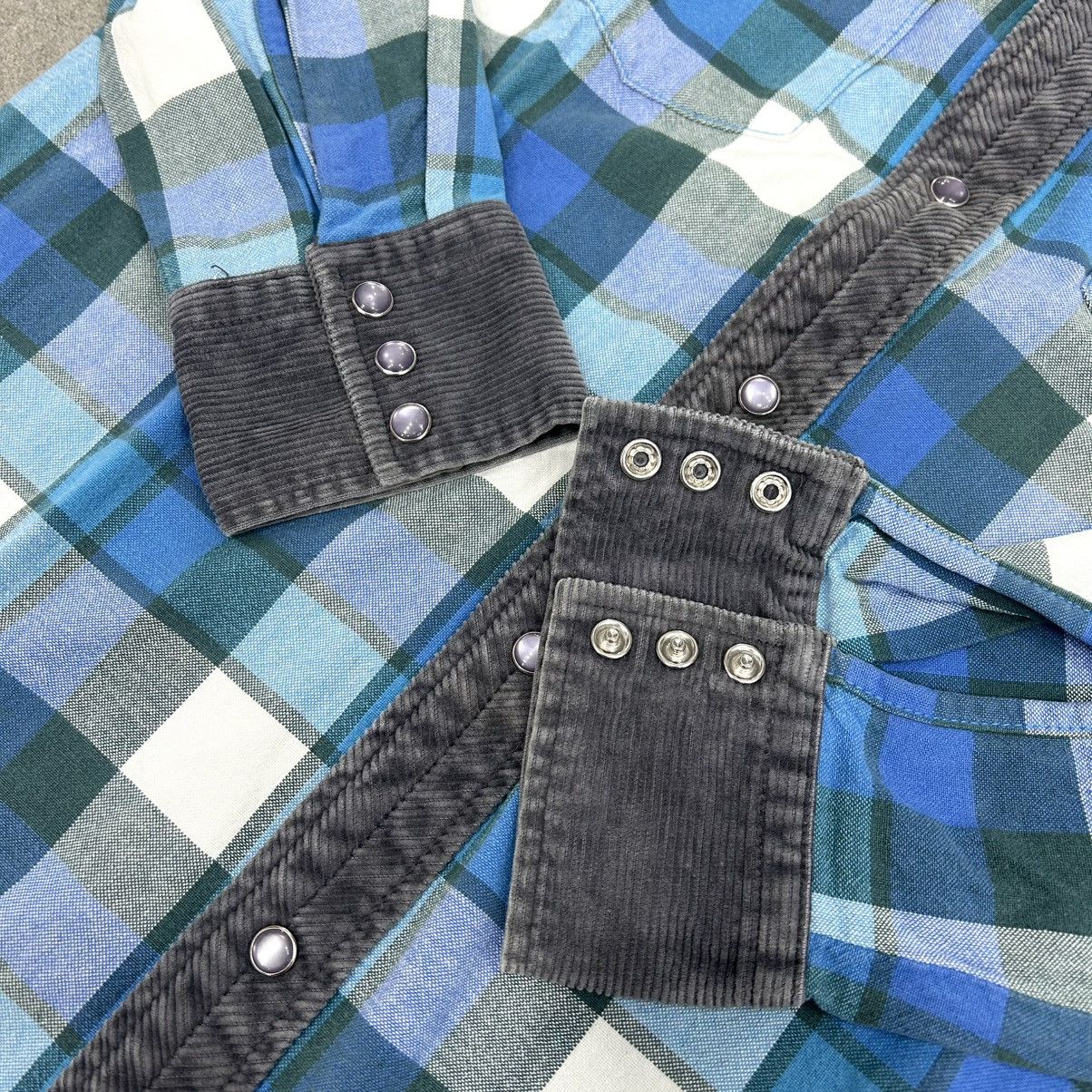 Rusty Vintage 90s Rusty Flanel Shirt Button Up Longslevee Size US L / EU 52-54 / 3 - 9 Thumbnail