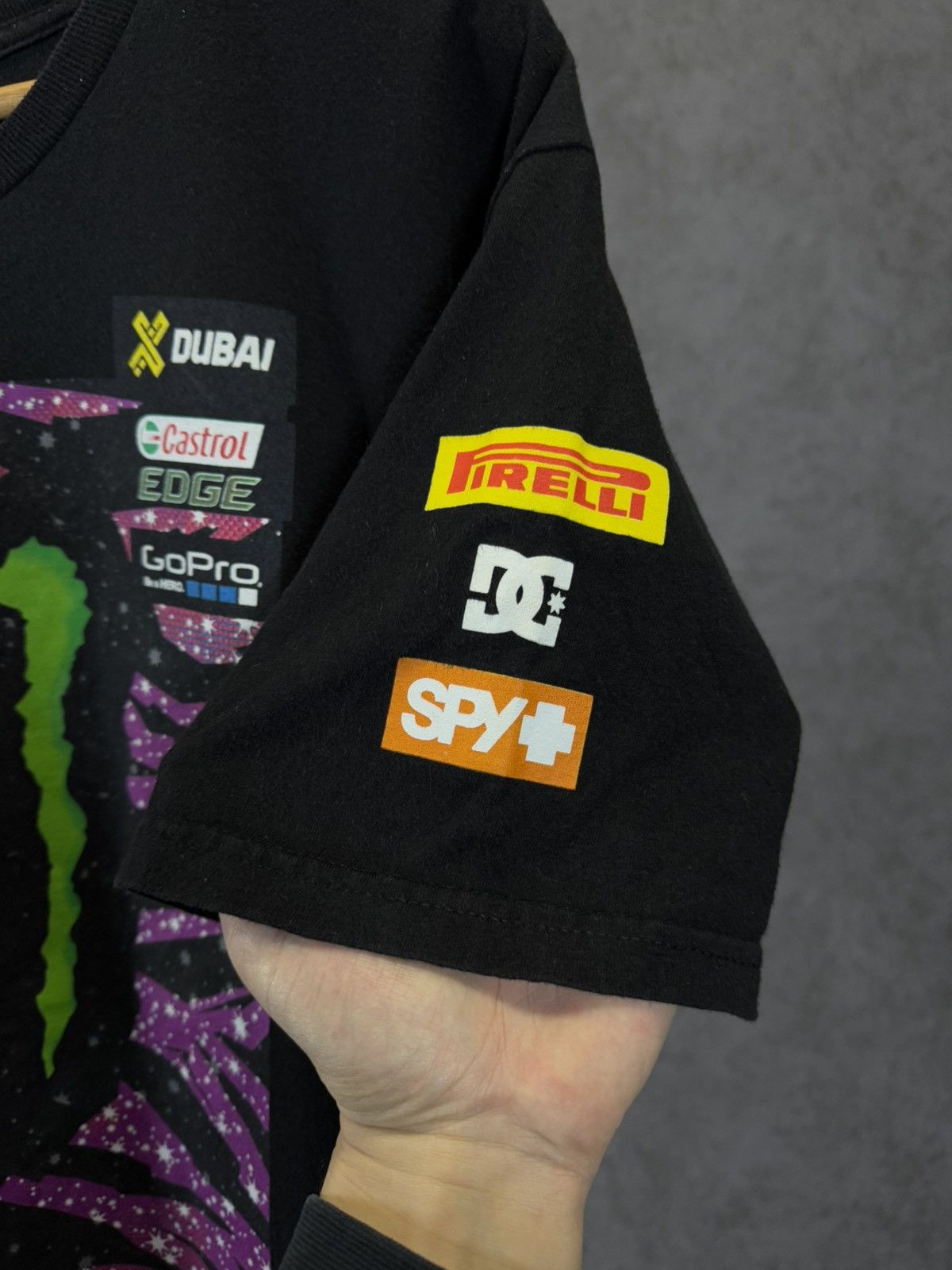 Other Block 43 monster energy Ford racing overprinted tee Size US L / EU 52-54 / 3 - 6 Thumbnail