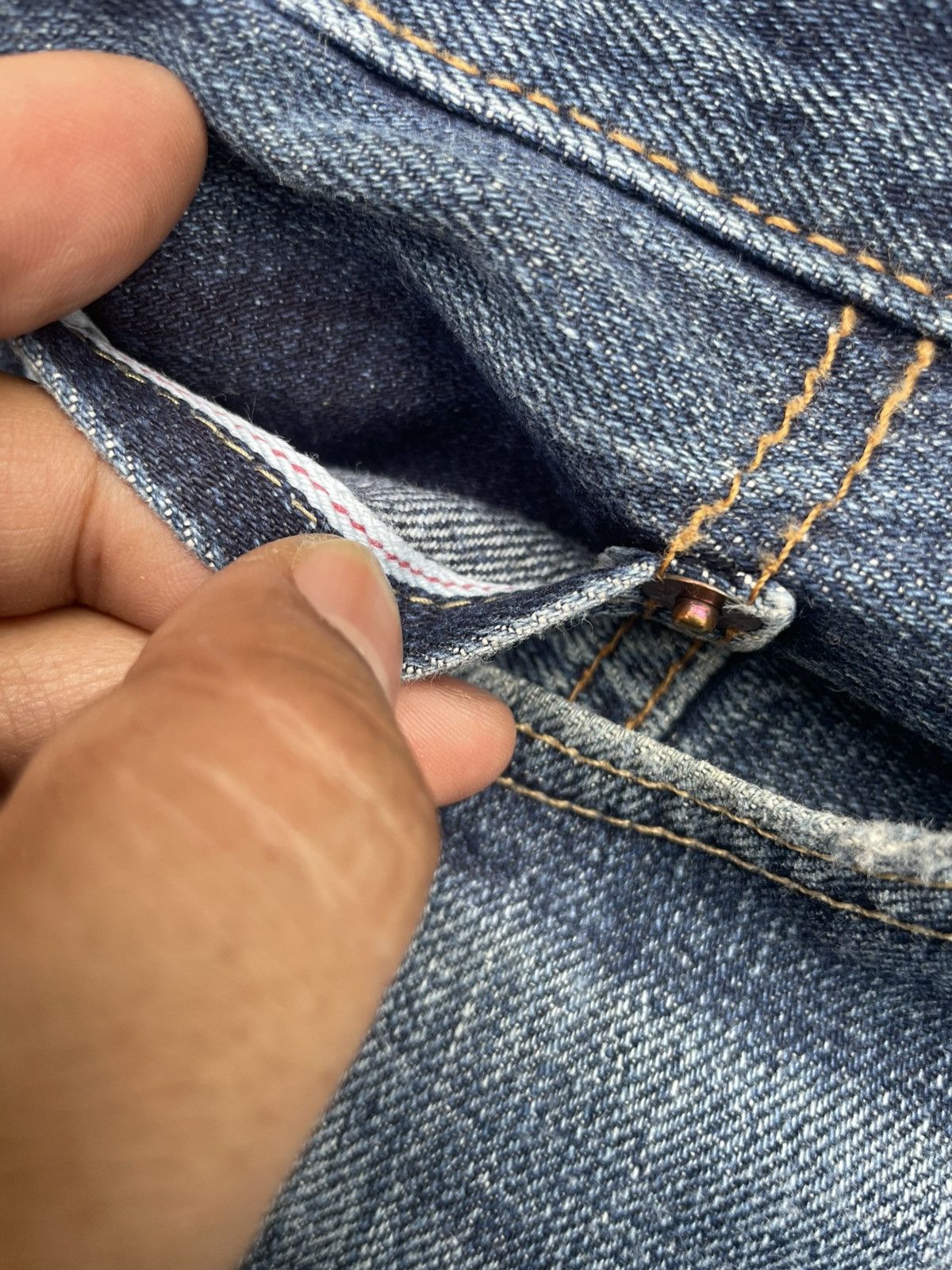 Japanese Brand × Uniqlo Uniqlo Selvedge Jeans Size US 36 / EU 52 - 14 Thumbnail