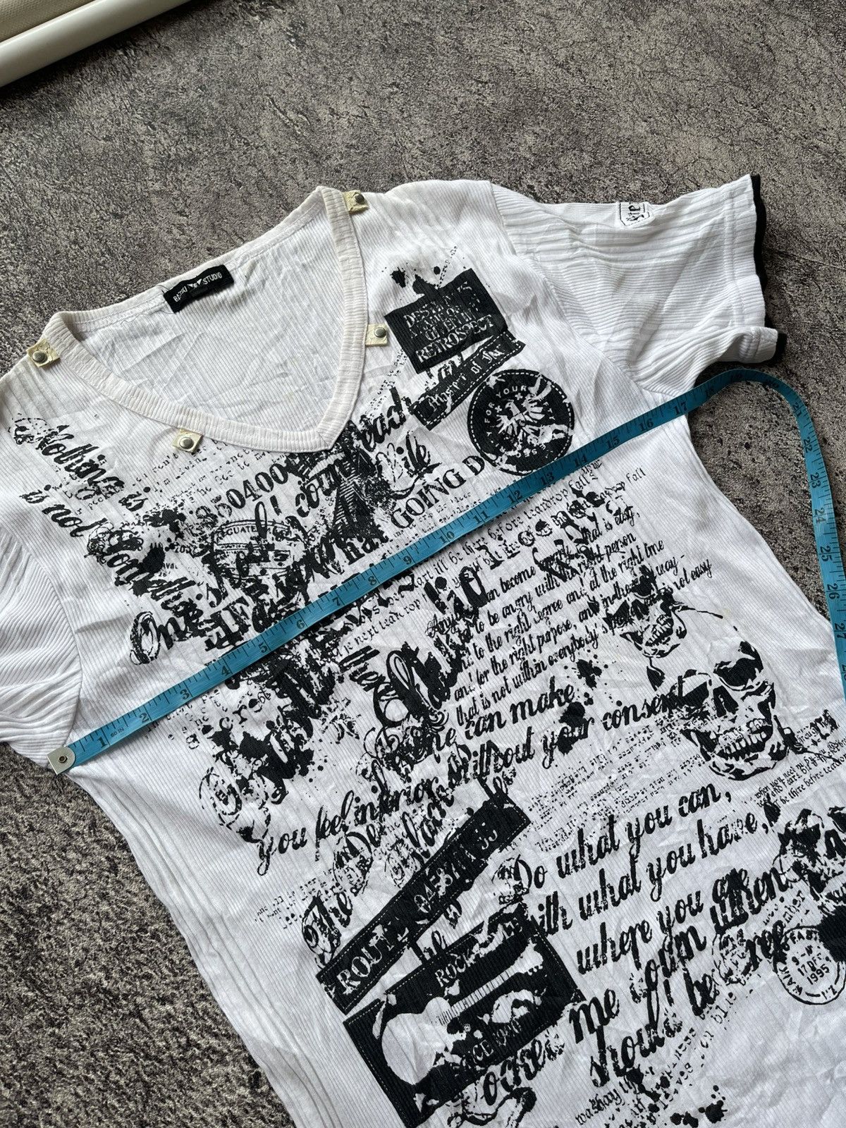 Japanese Brand Y2K Batsu studio grunge poem ifsixwasnine Size US M / EU 48-50 / 2 - 9 Thumbnail