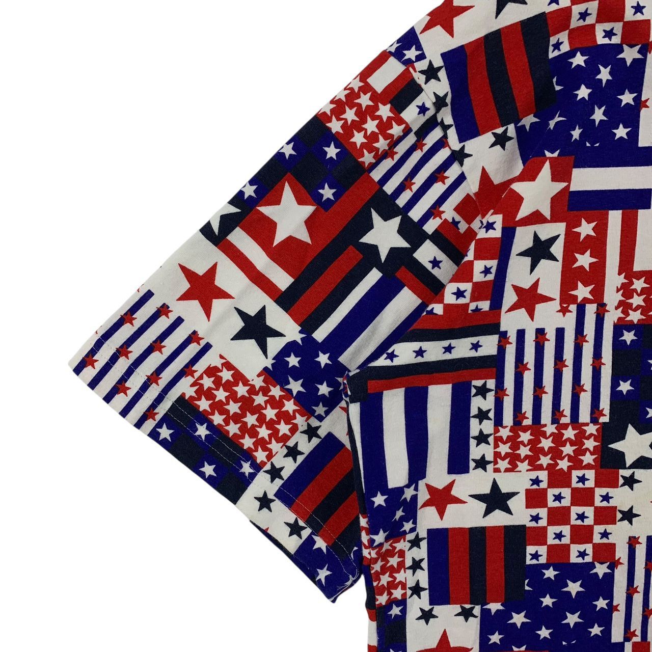 Vintage Vintage IN TOUCH USA Full print star polo tee Size US M / EU 48-50 / 2 - 6 Thumbnail