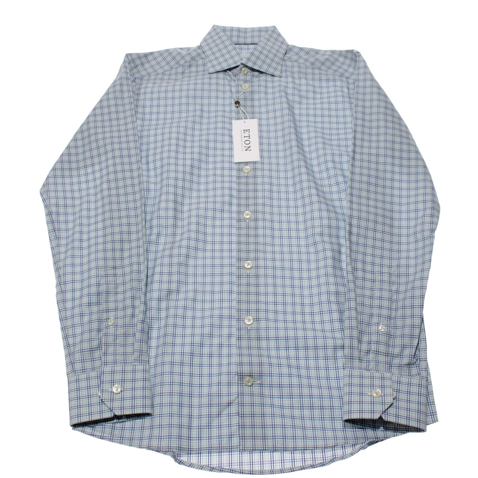 Eton Eton New with tags Shirt Size S US In Blue Size US S / EU 44-46 / 1 - 3 Thumbnail