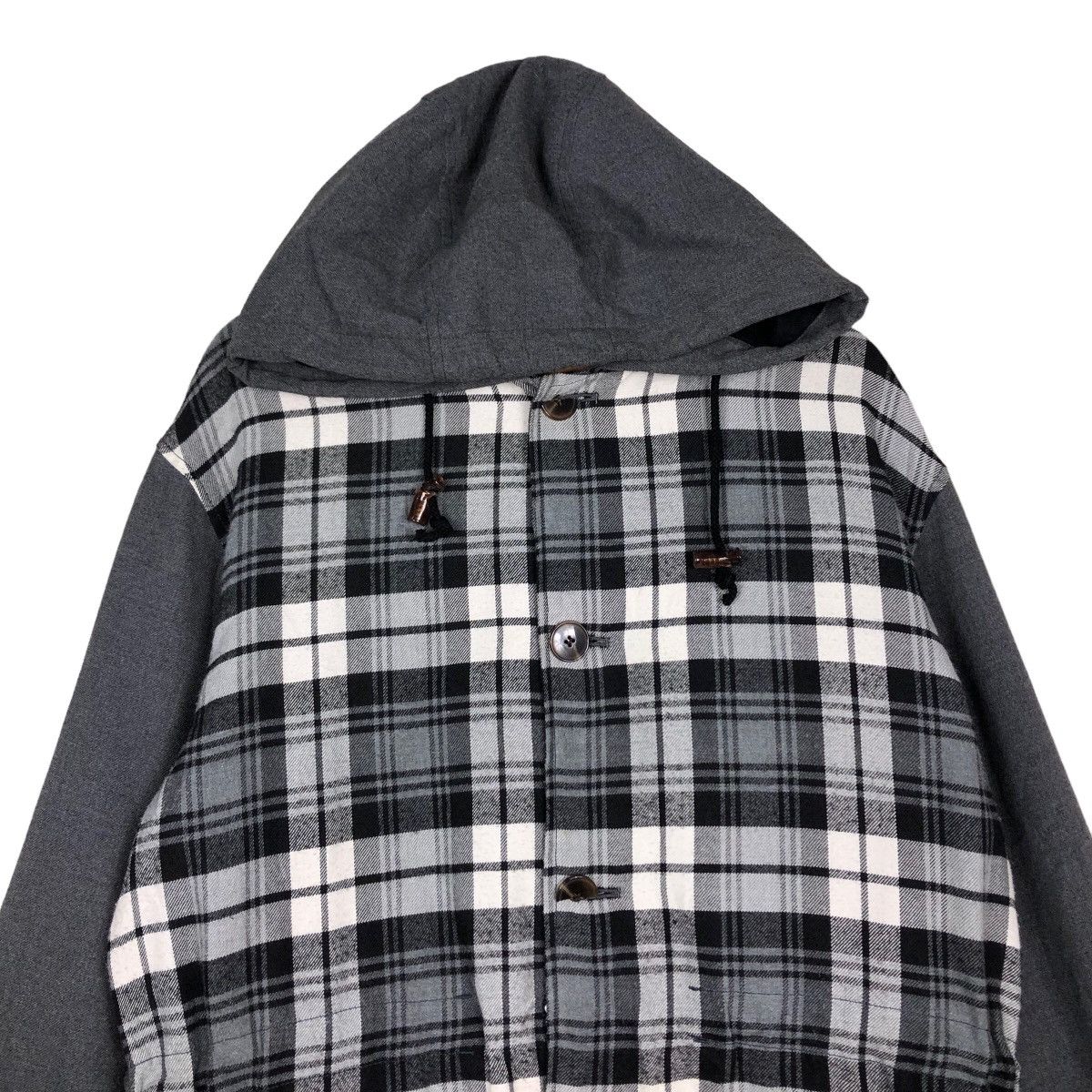Japanese Brand 🔥Vintage Shirt Work Jacket Atelier Sab Studio Japan Tartan Size US L / EU 52-54 / 3 - 3 Thumbnail