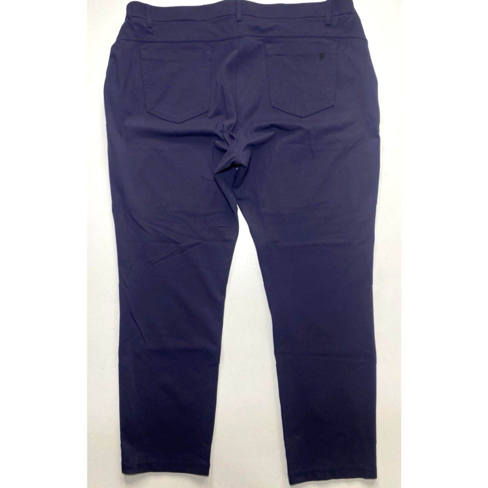 Vintage VINTAGE Public Rec Chino Pants Mens Navy 42x30 City Preppy Nylon Blend Stretch Pockets Straight Regular Size US 42 / EU 58 - 5 Thumbnail