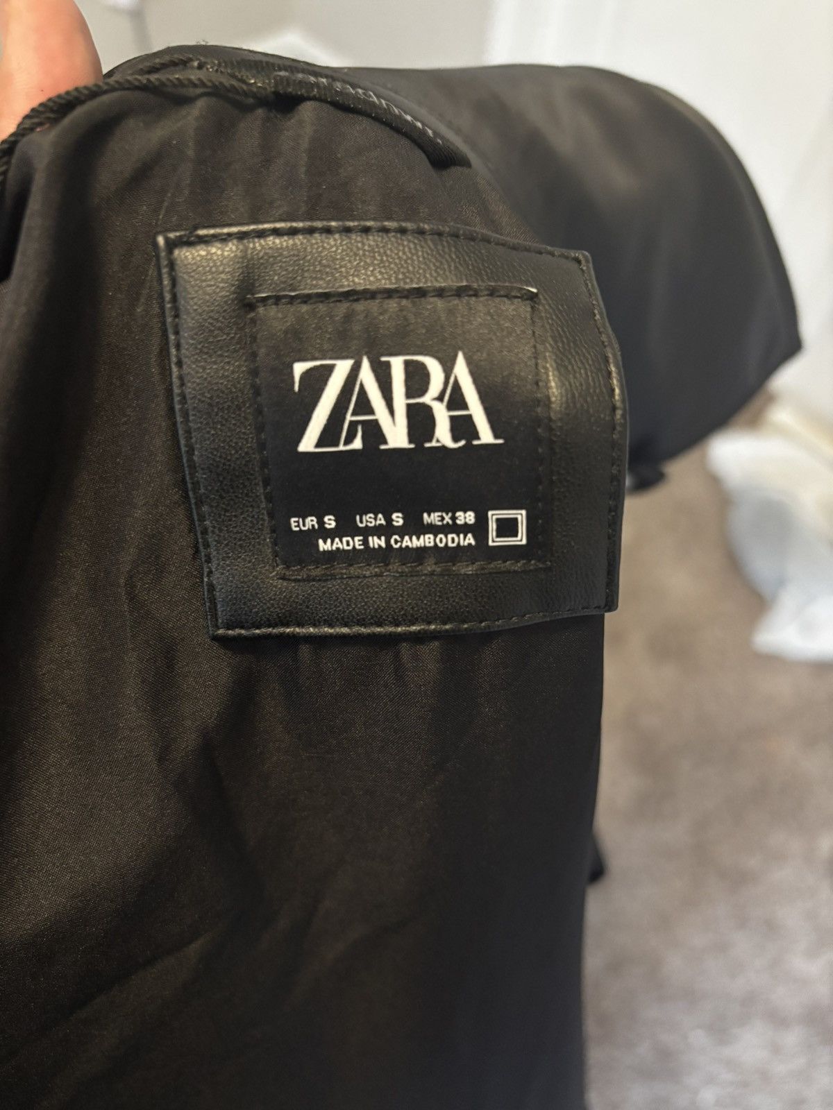 Zara ZARA Man Faux Leather Jacket Size US S / EU 44-46 / 1 - 4 Thumbnail