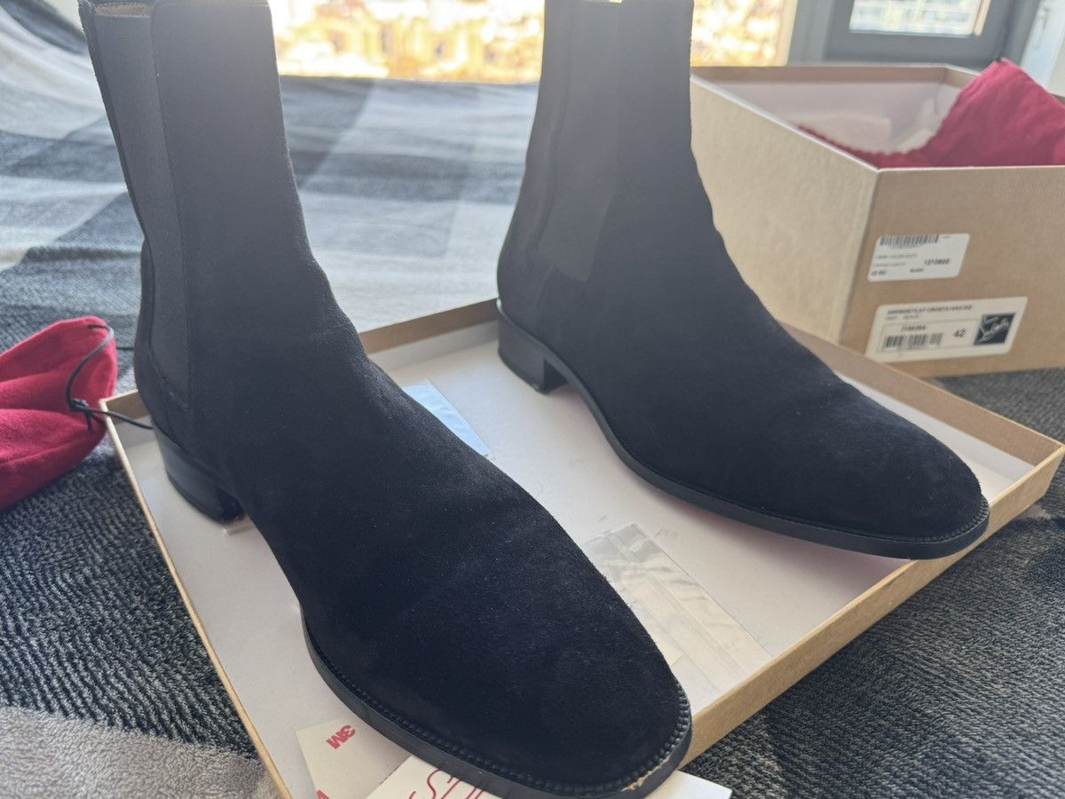 Christian Louboutin Christian Louboutin Chelsea black boots EU 42 Size US 9.5 / EU 42-43 - 1 Thumbnail