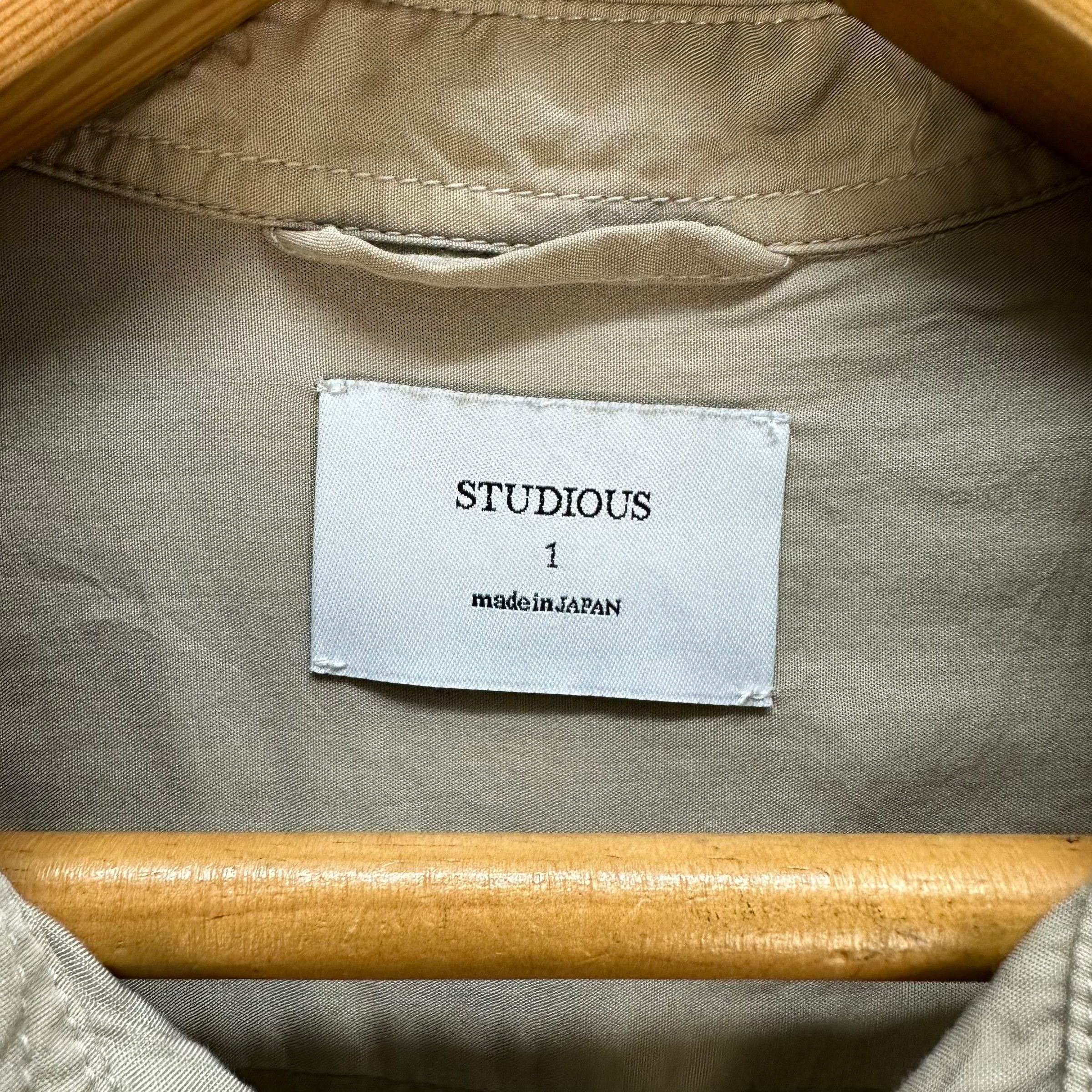 STUDIOUS Studious Made in Japan Button Shirt #A17-0417 Size US S / EU 44-46 / 1 - 6 Thumbnail