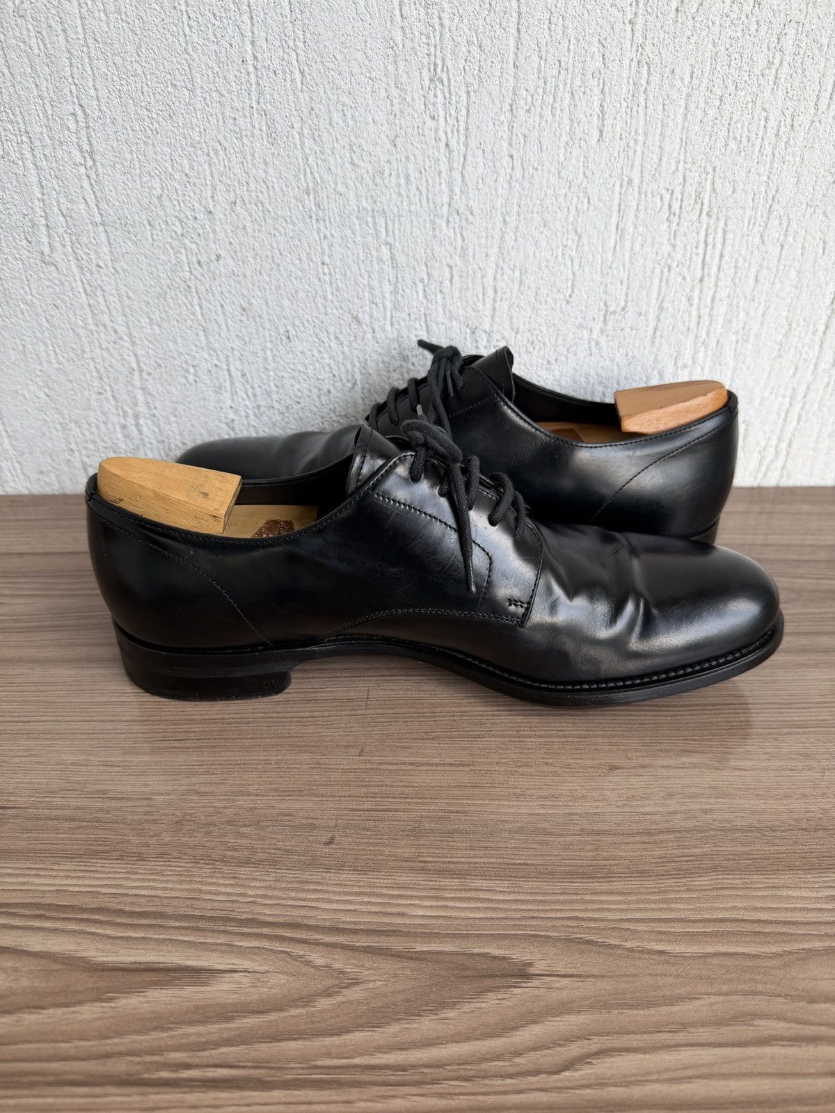 Prada Leather derby Size US 9.5 / EU 42-43 - 10 Thumbnail