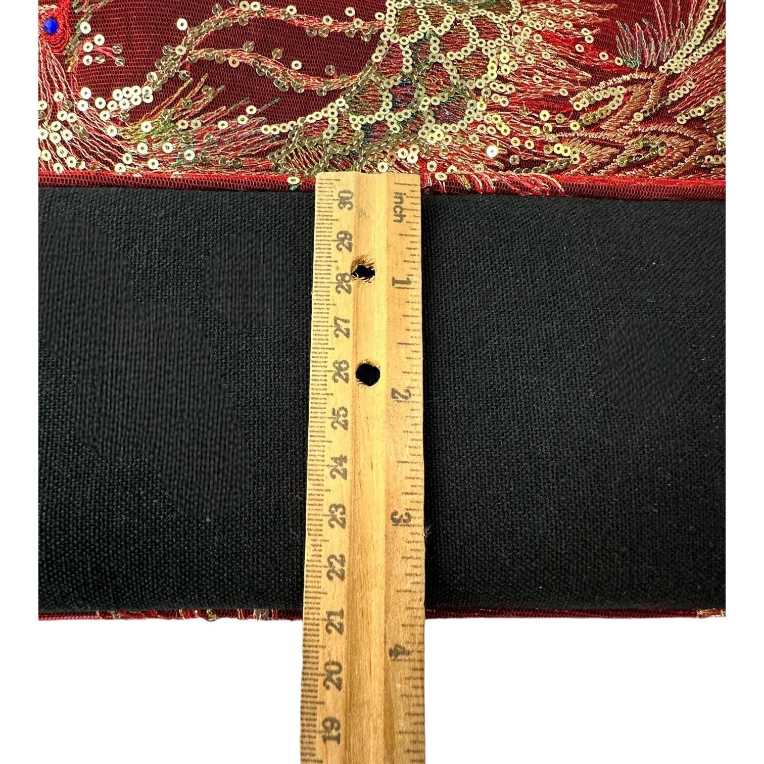 Designer Crossbody/Double Handle Tote Handbag Embroidered & Beaded Ph Size ONE SIZE - 5 Thumbnail