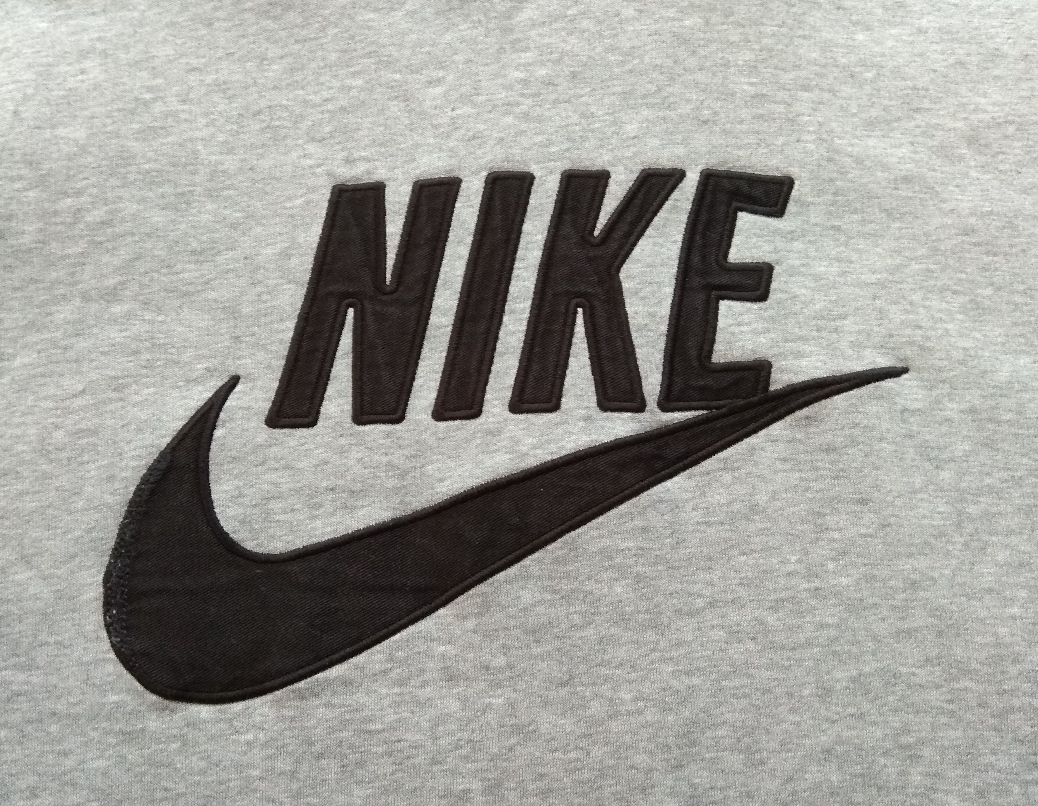 Nike Nike Big Logo Embroidered Hoodie Sweatshirt Size US S / EU 44-46 / 1 - 5 Thumbnail