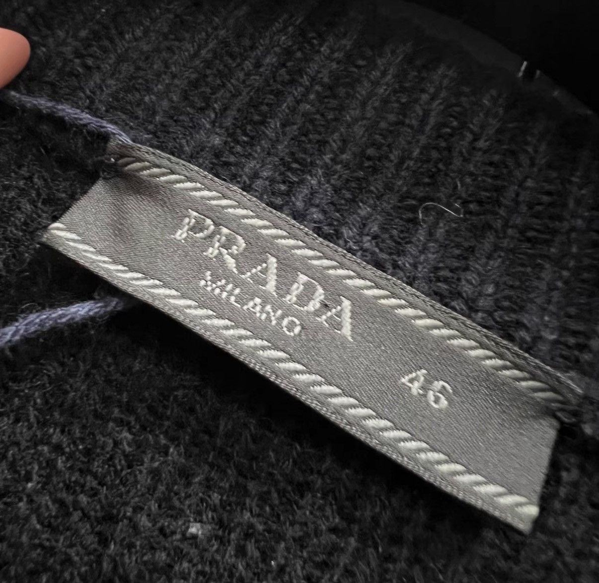 Prada Prada Logo Print Knit Cardigan J41 Size US S / EU 44-46 / 1 - 3 Thumbnail