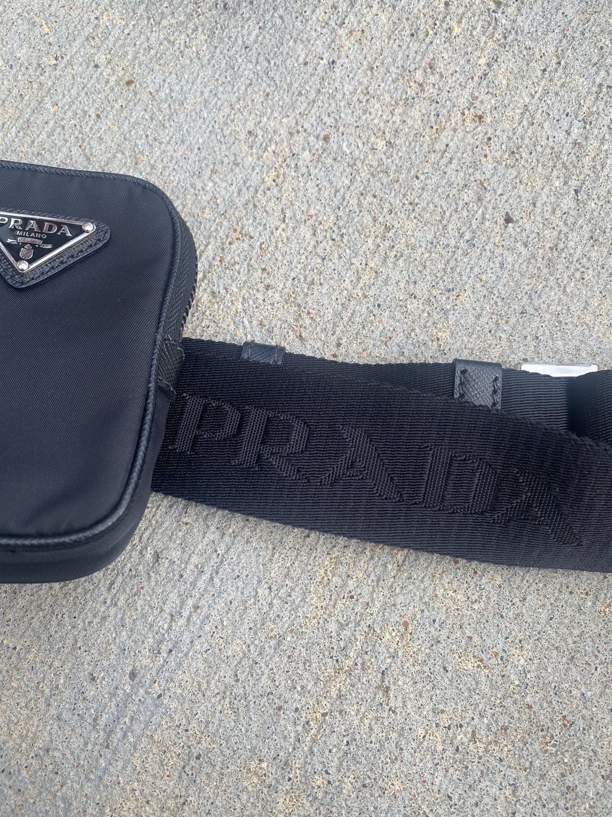Prada PRADA Re-Nylon and Saffiano leather shoulder bag Size ONE SIZE - 22 Thumbnail
