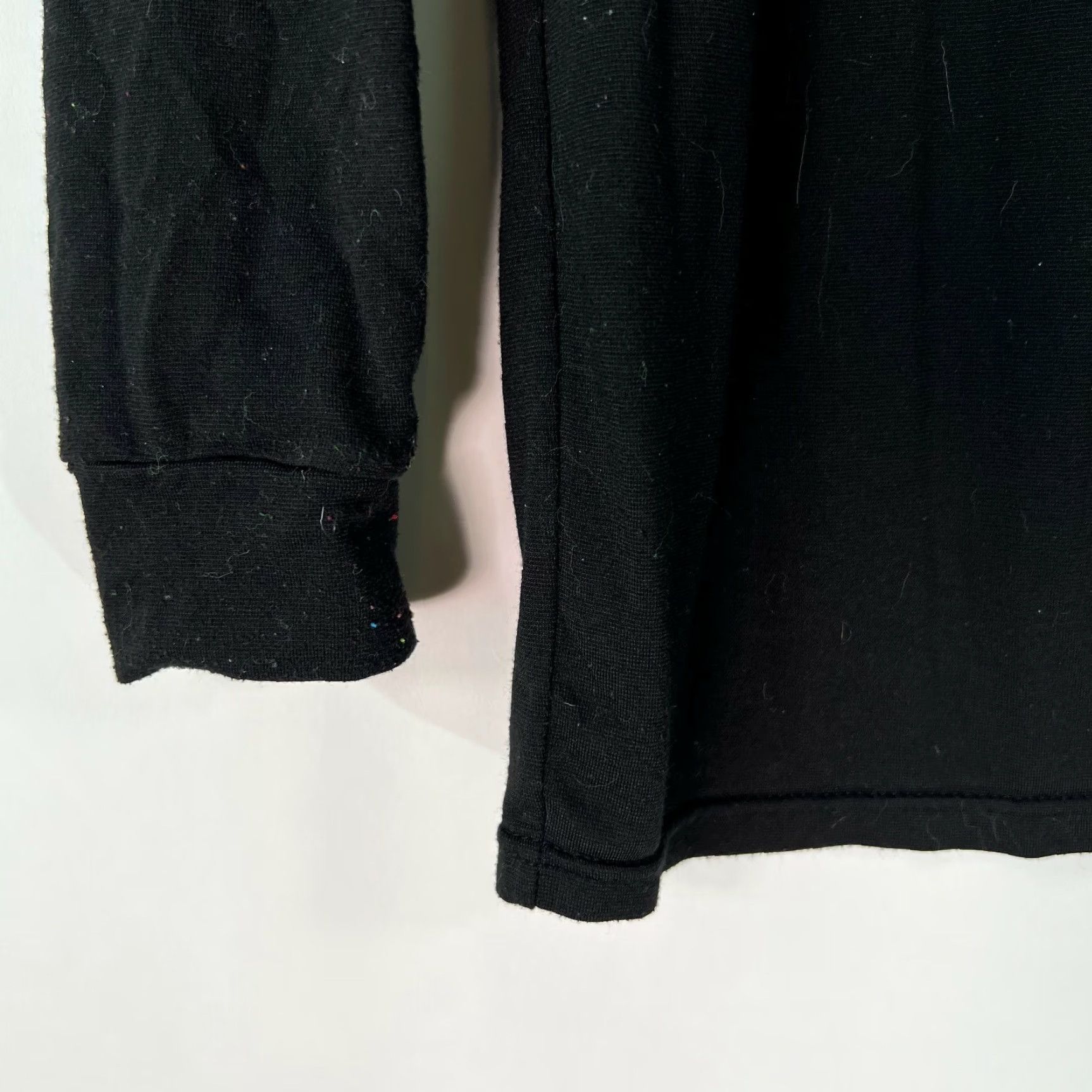 Vintage 32 Degrees Heat Mens Long Sleeve T Shirt Black Small Pullover Base Layer Regular Collarless Size US S / EU 44-46 / 1 - 3 Thumbnail