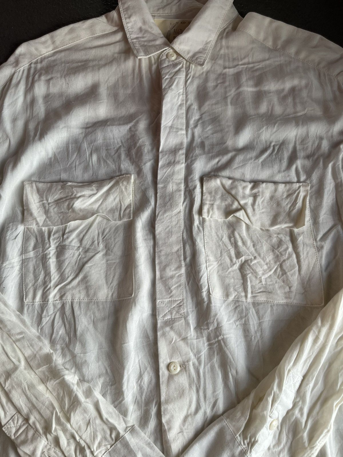 GOA Goa Rayon Rockabiliy Shirt Flap Pocket Vintage Style Size US S / EU 44-46 / 1 - 7 Thumbnail