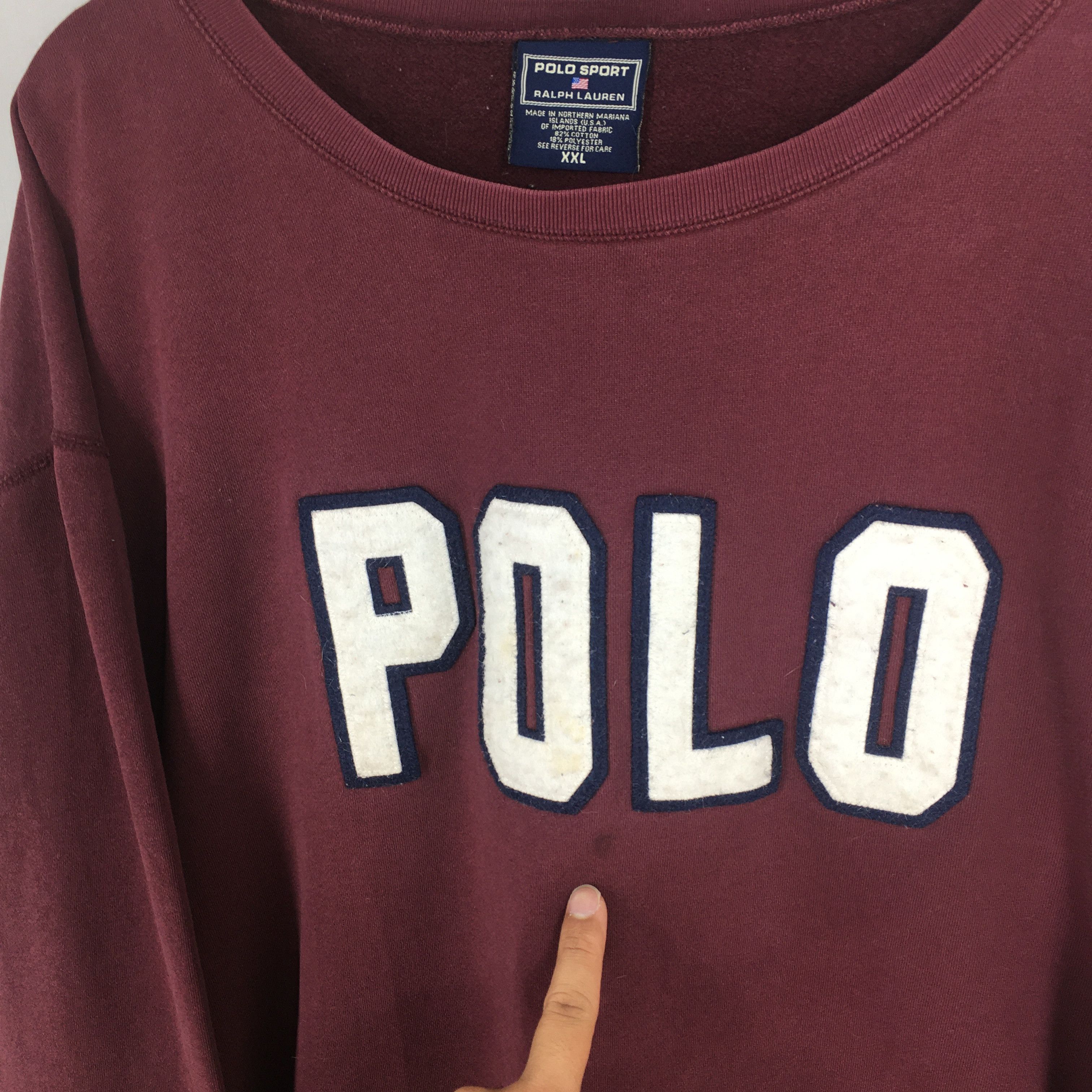 Polo Ralph Lauren × Vintage Vintage 90's Polo Sport Ralph Lauren Sweater XXLarge Size US XXL / EU 58 / 5 - 6 Thumbnail