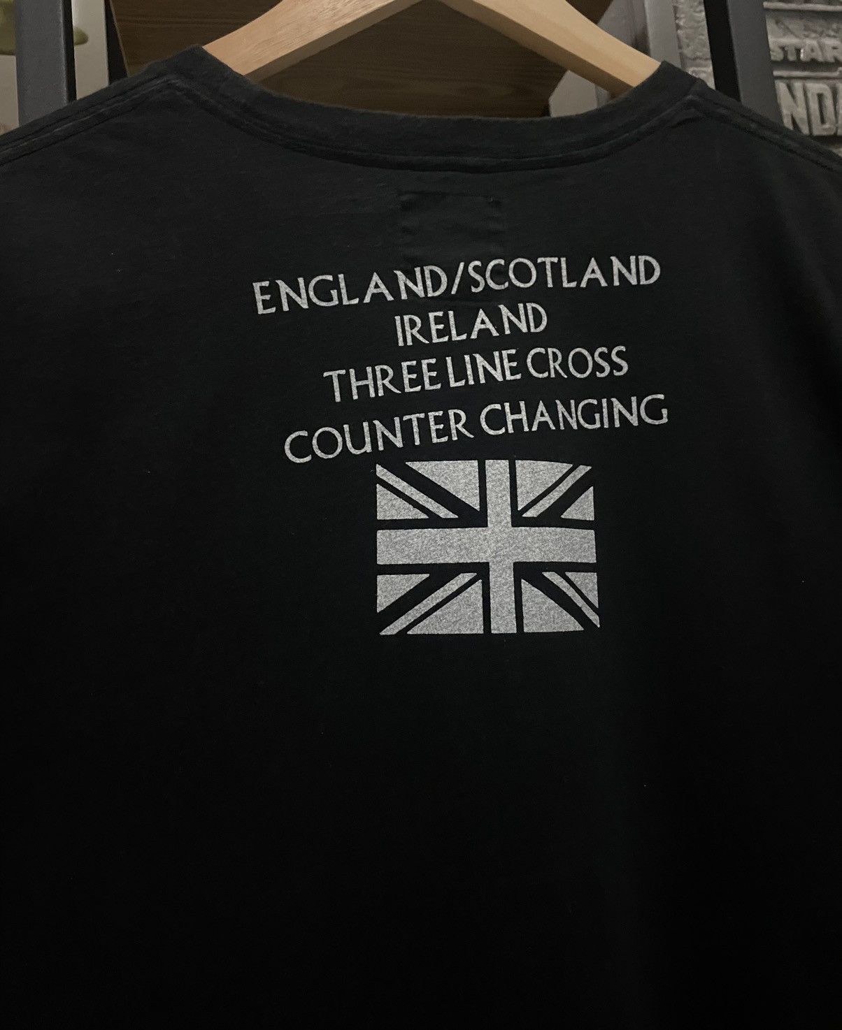 PPFM Japan PPFM Embellished British Flag Sleeves Tshirt Size US L / EU 52-54 / 3 - 7 Thumbnail