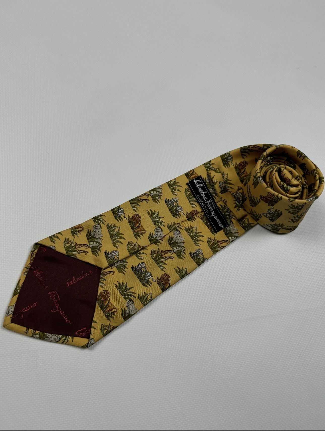 Salvatore Ferragamo Salvatore Ferragamo Tie Silk Size ONE SIZE - 9 Thumbnail