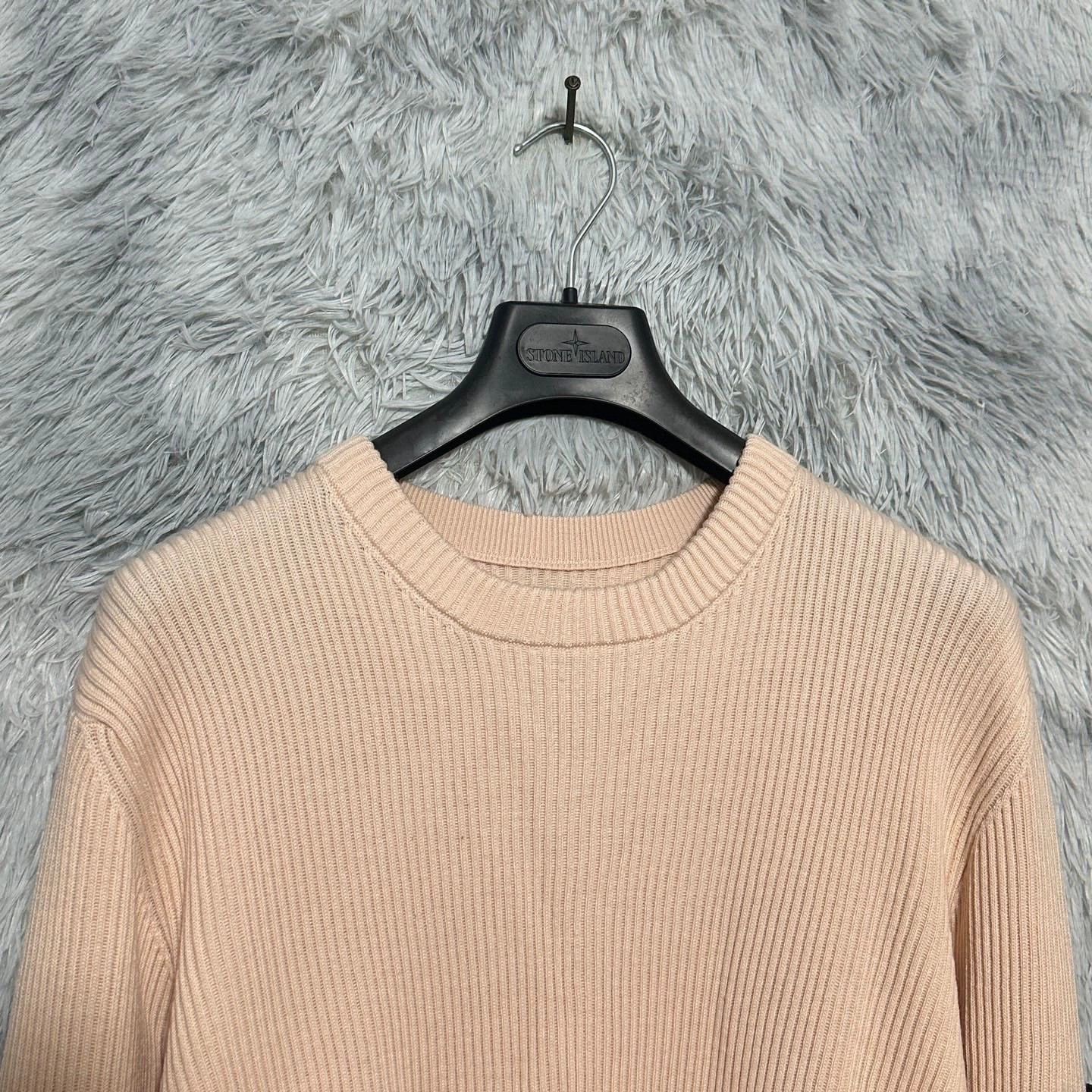 Stone Island stone island pink wool knit sweatshirt XXL Size US XXL / EU 58 / 5 - 3 Thumbnail