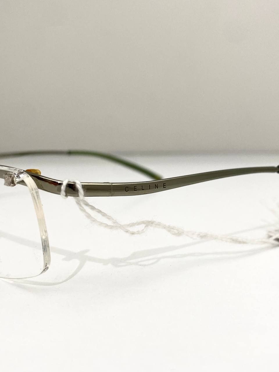 Celine Celine Logo Rimless Retro Square Vintage Eyeglasses Y2K Size ONE SIZE - 5 Thumbnail