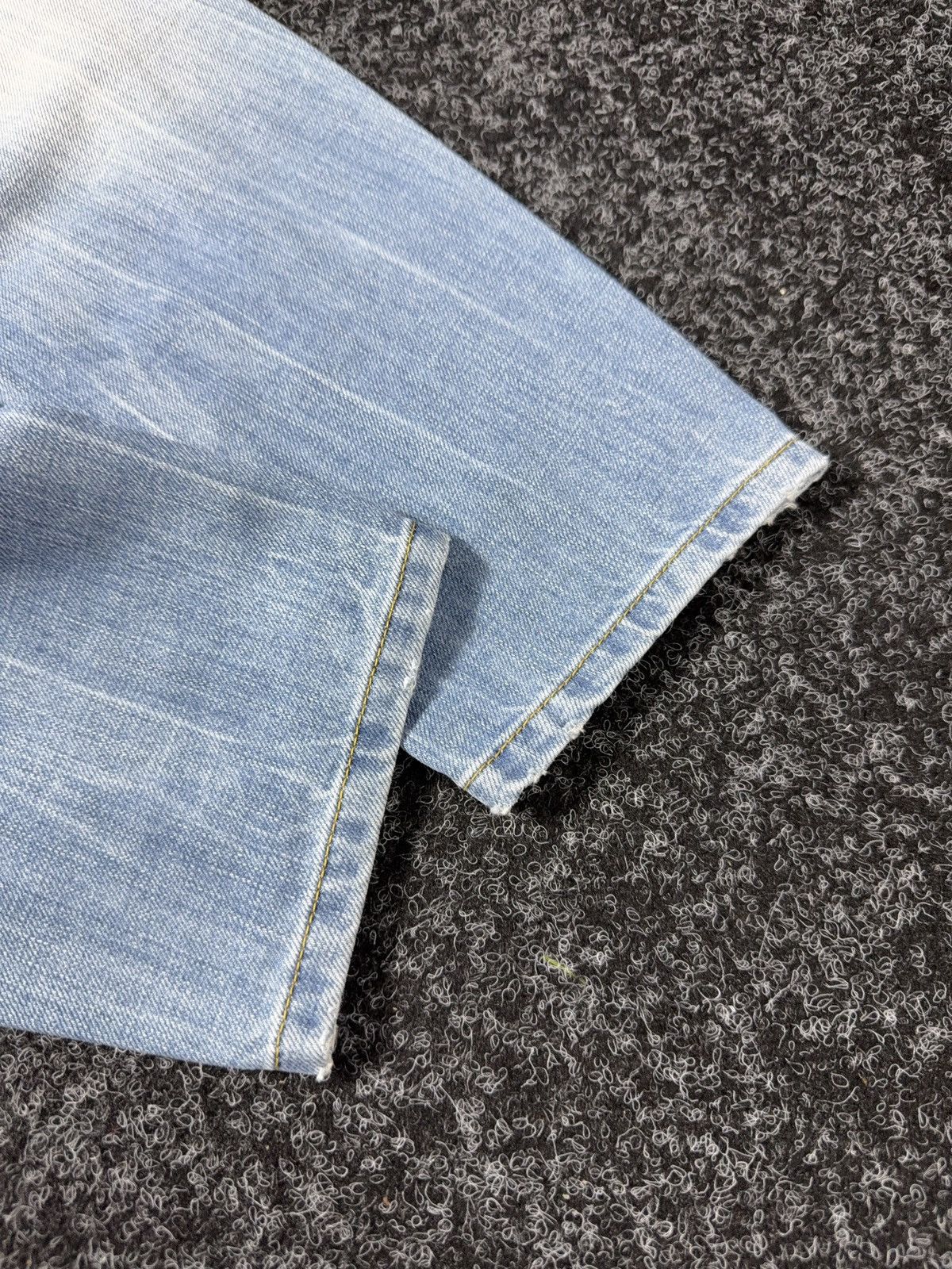 Diesel Luxury 00s Diesel Fayza Relaxed Tapered Rock Punk Jeans Y2K Size 29" - 3 Thumbnail