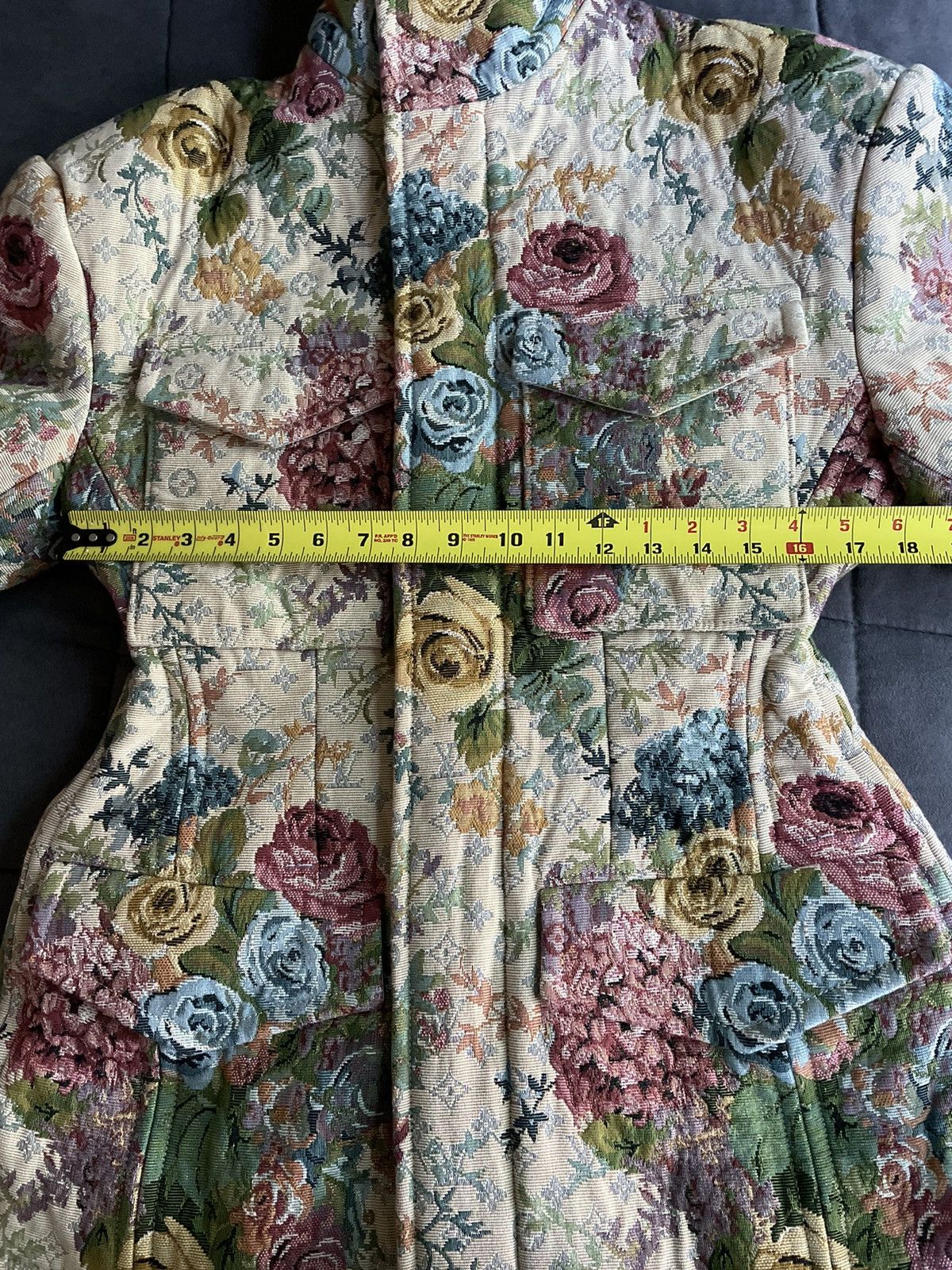 Louis Vuitton Louis Vuitton Floral Monogram Military Field Jacket Size US S / EU 44-46 / 1 - 9 Thumbnail