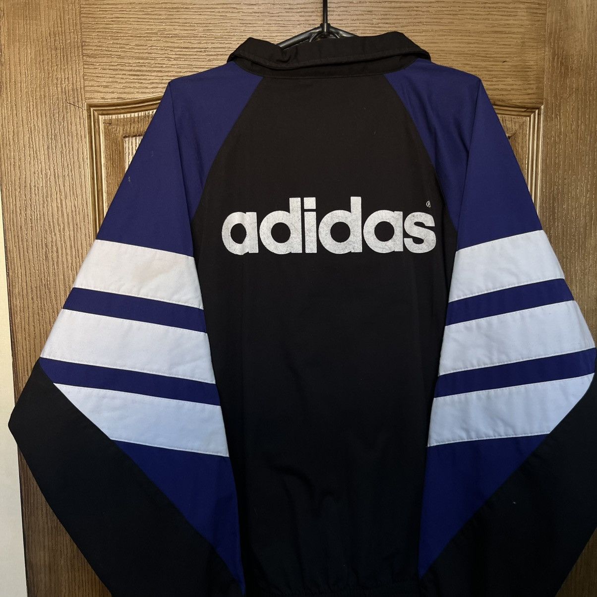 Adidas Vintage Adidas Jacket Baggy Big Logo Y2K 80s Size US S / EU 44-46 / 1 - 7 Thumbnail