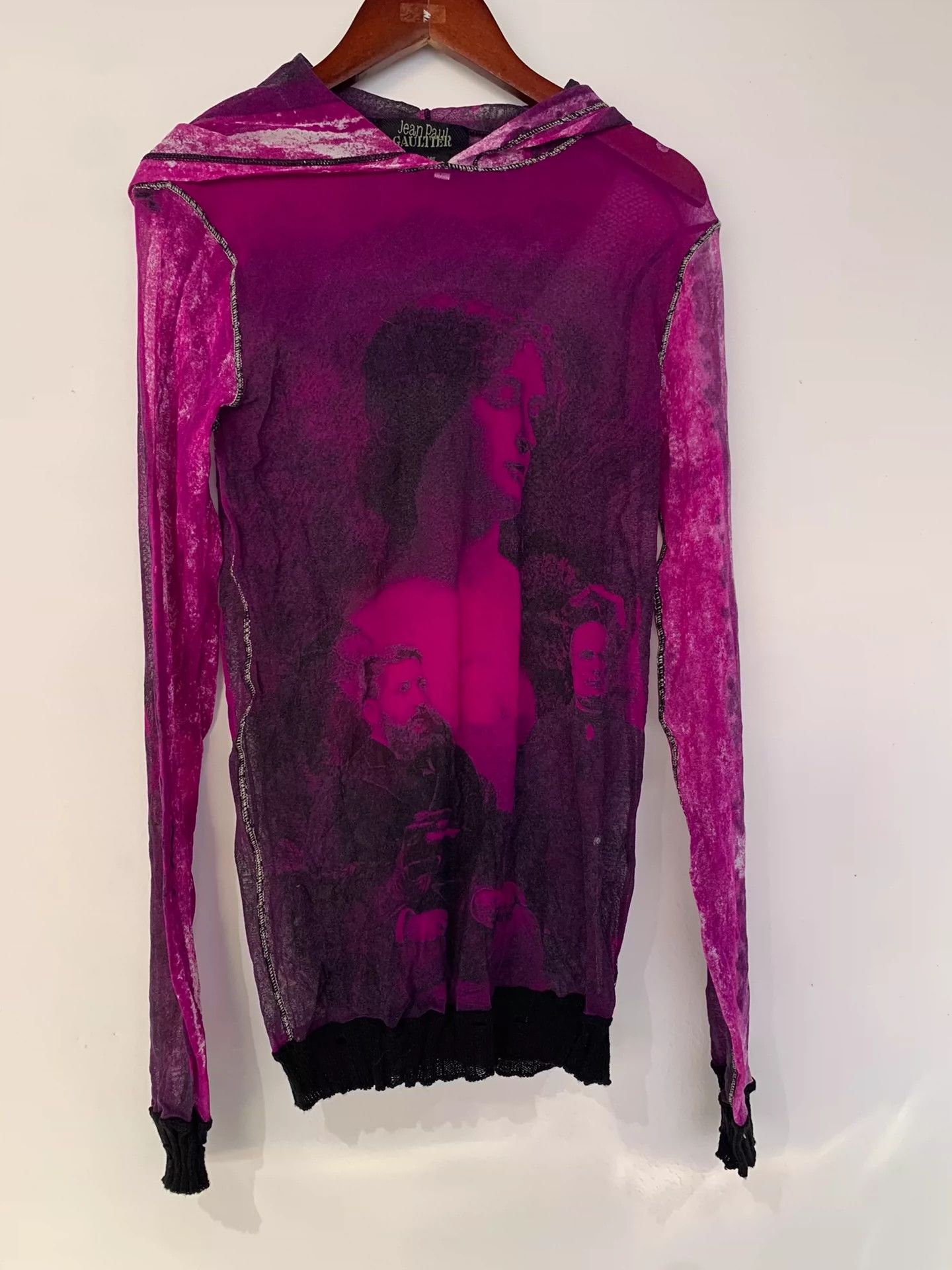 Jean Paul Gaultier Jean Paul Gaultier Psychedelic portrait long-sleeved shirt Size US L / EU 52-54 / 3 - 1 Thumbnail