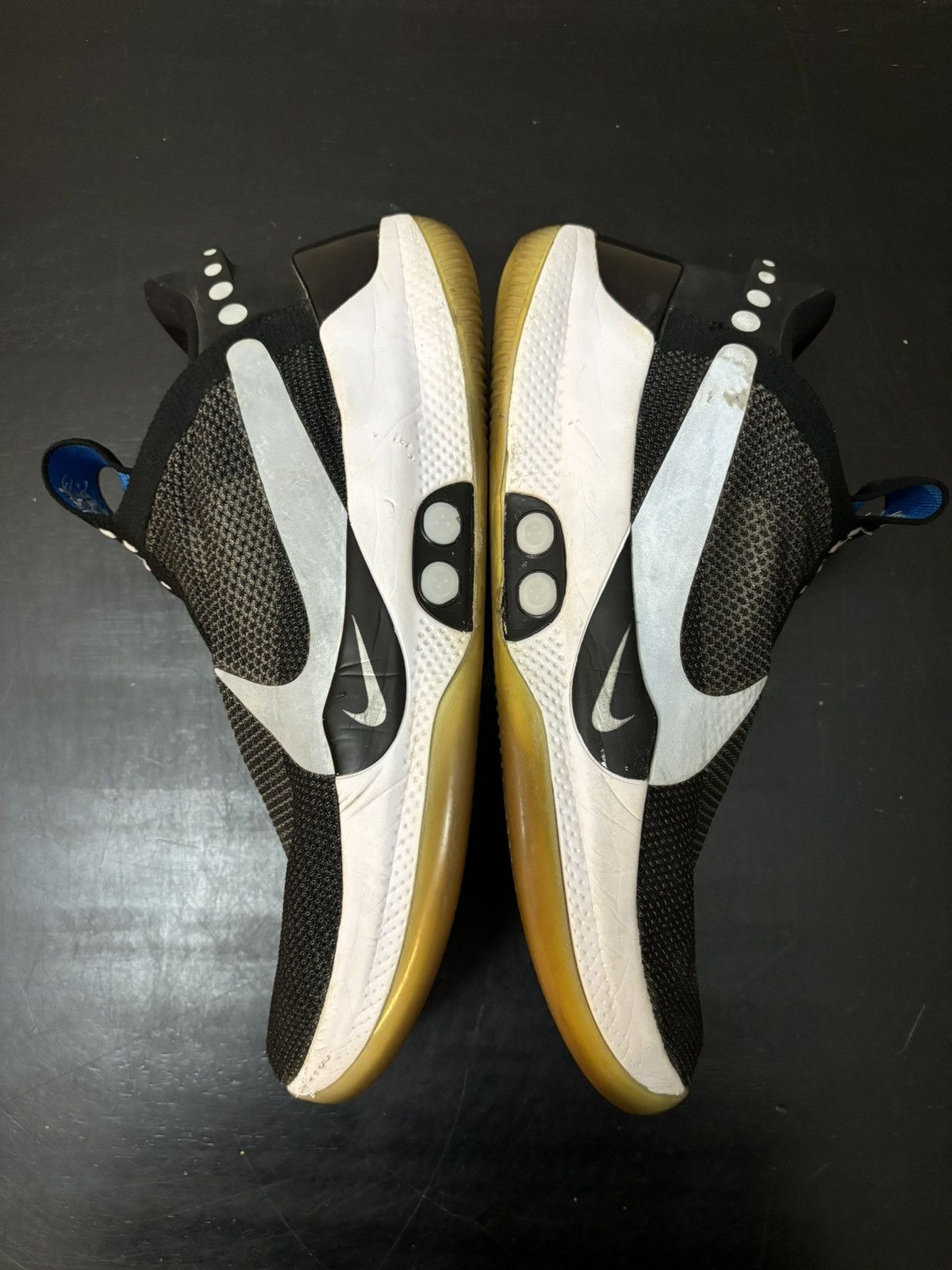 Nike Nike Adapt BB Black Pure Platinum Grey Size US 11 / EU 44 - 4 Thumbnail