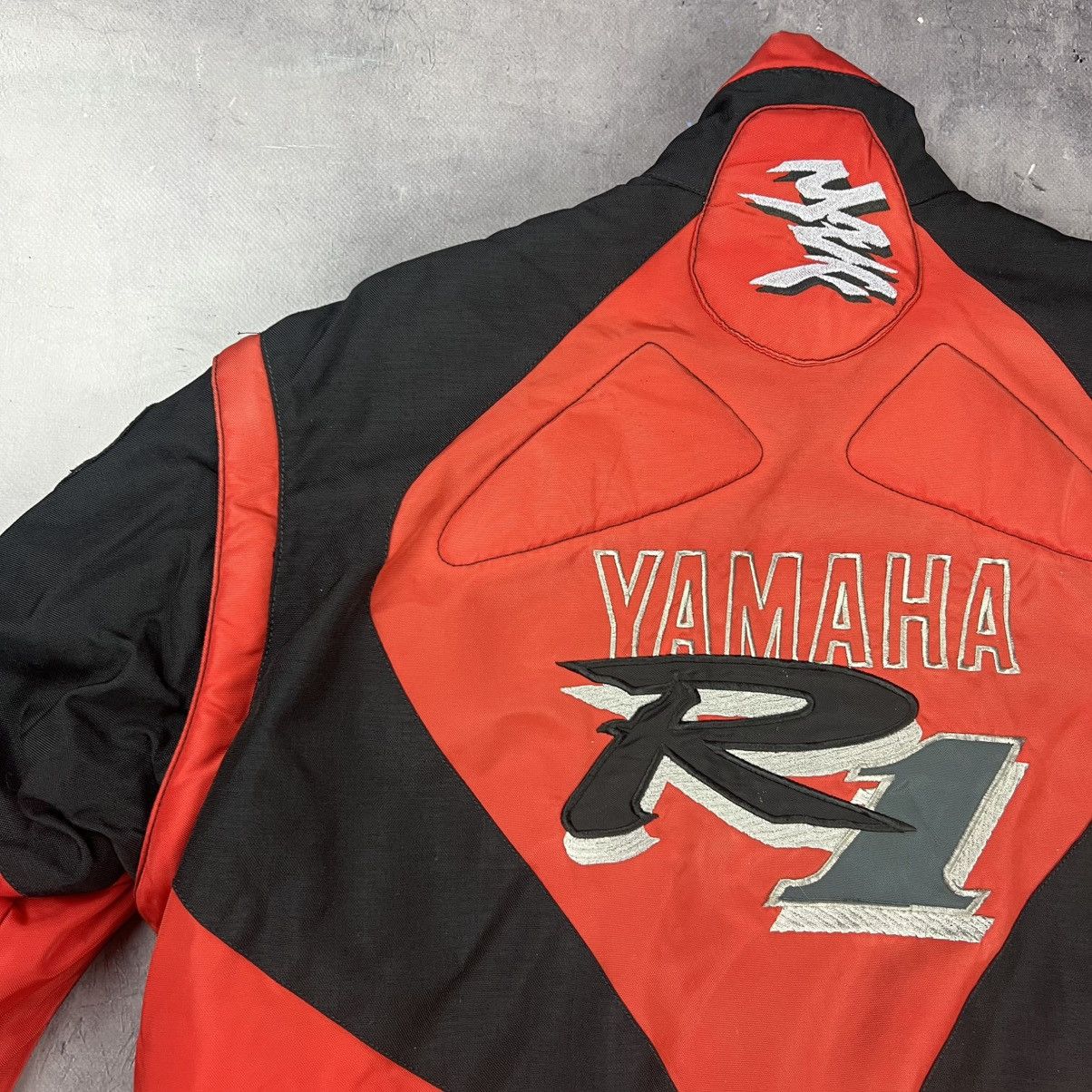 Yamaha Rare! Yamaha R1 Vintage Racing Vest Jacket Big Logo 90s Size US S / EU 44-46 / 1 - 13 Thumbnail